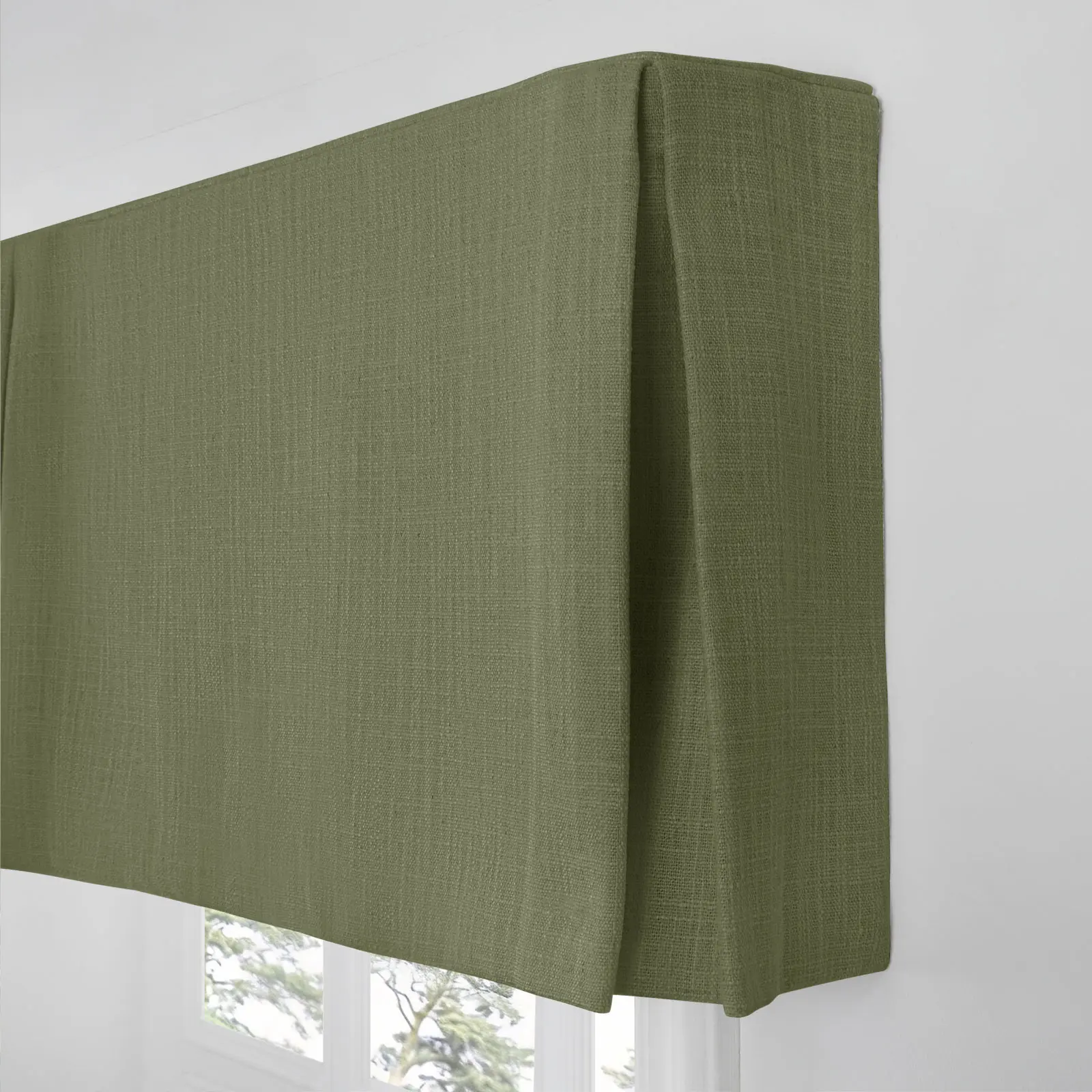 Liz Linen Board Mounted Center Pleated Valance - Image 88