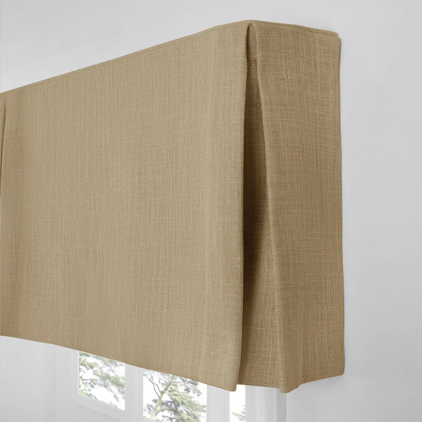 Liz Linen Board Mounted Center Pleated Valance - Image 98