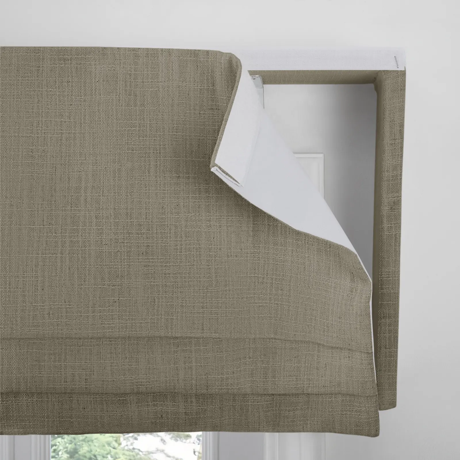 Liz Linen Board Mounted Flat Roman Valance - Image 114