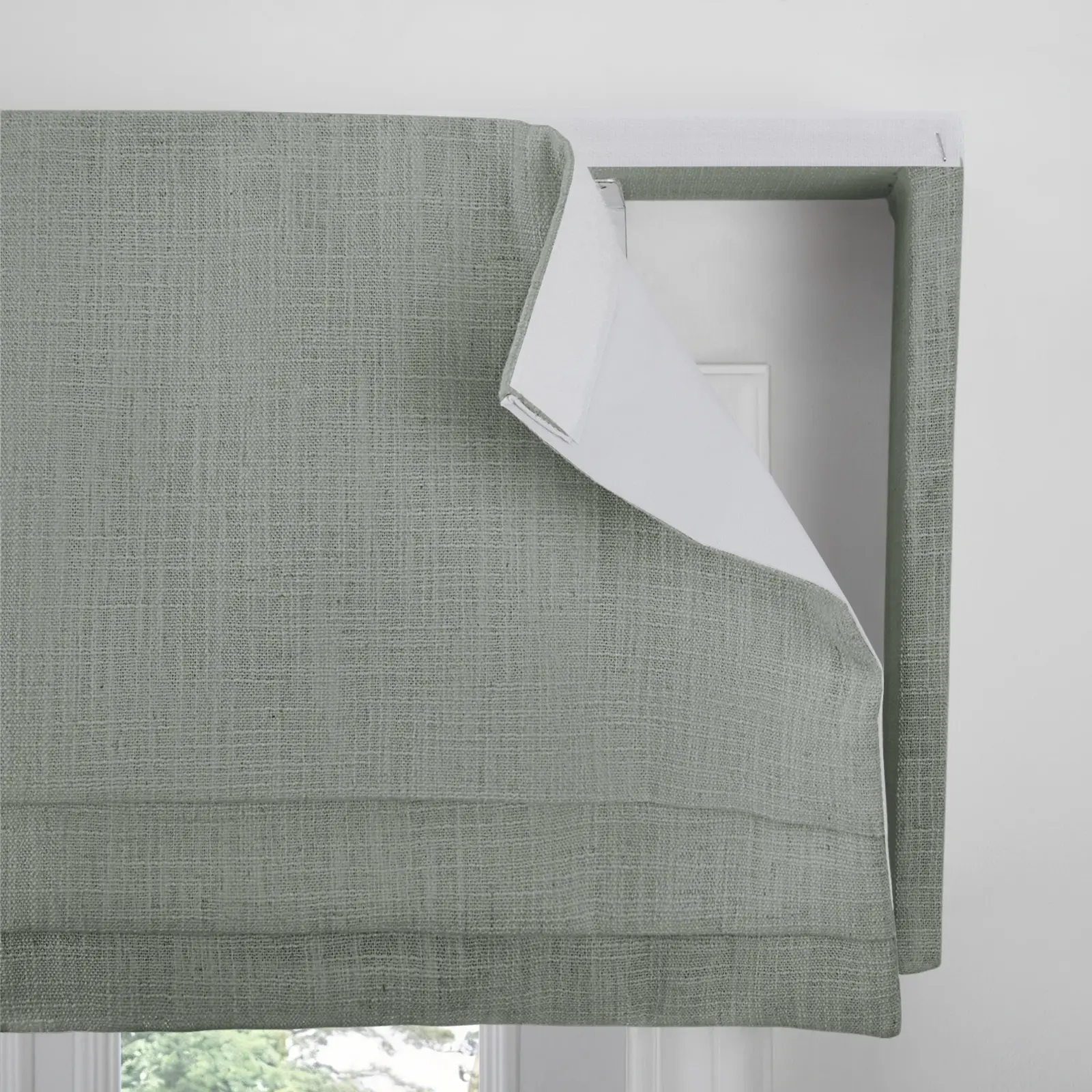 Liz Linen Board Mounted Flat Roman Valance - Image 124