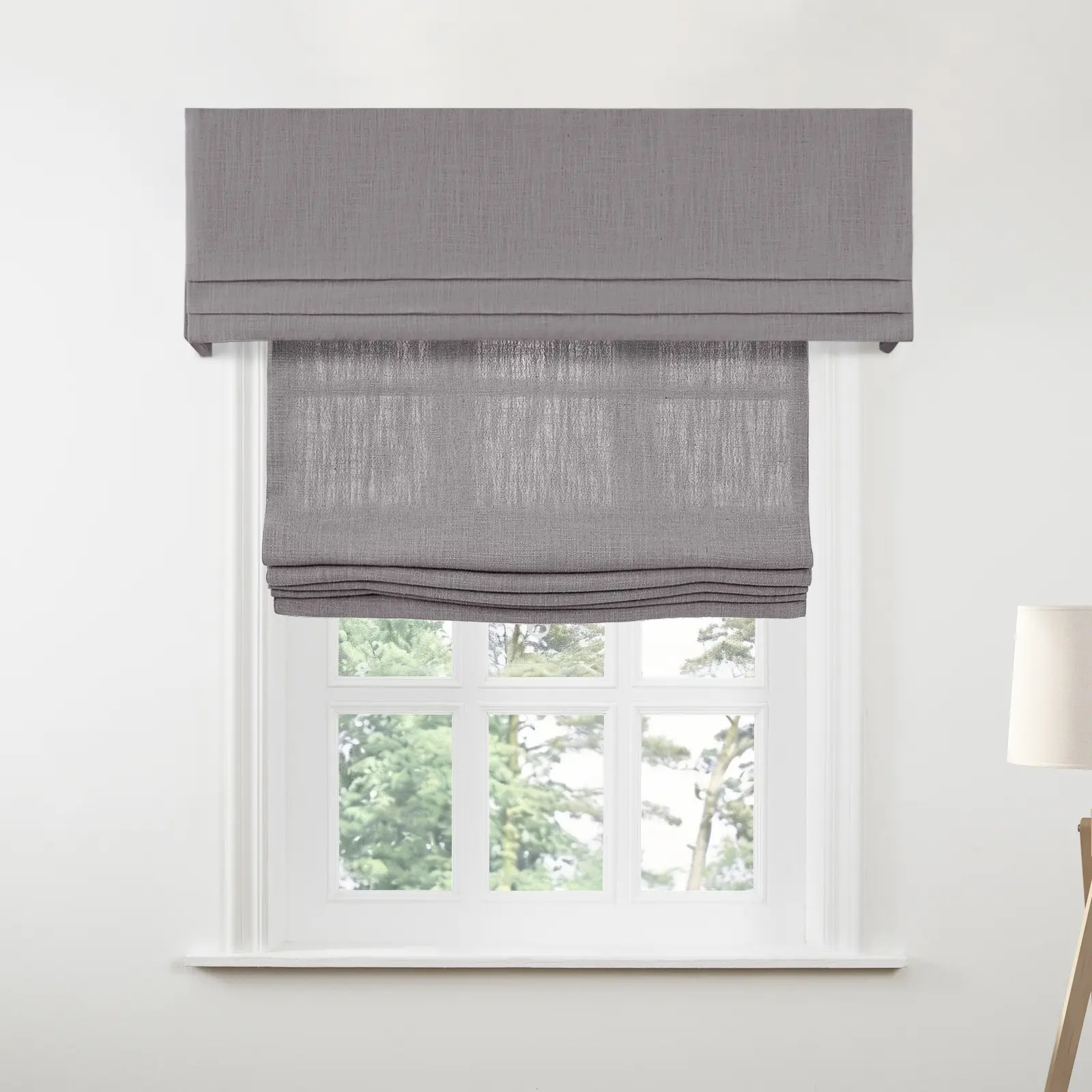 Liz Linen Board Mounted Flat Roman Valance - Image 130
