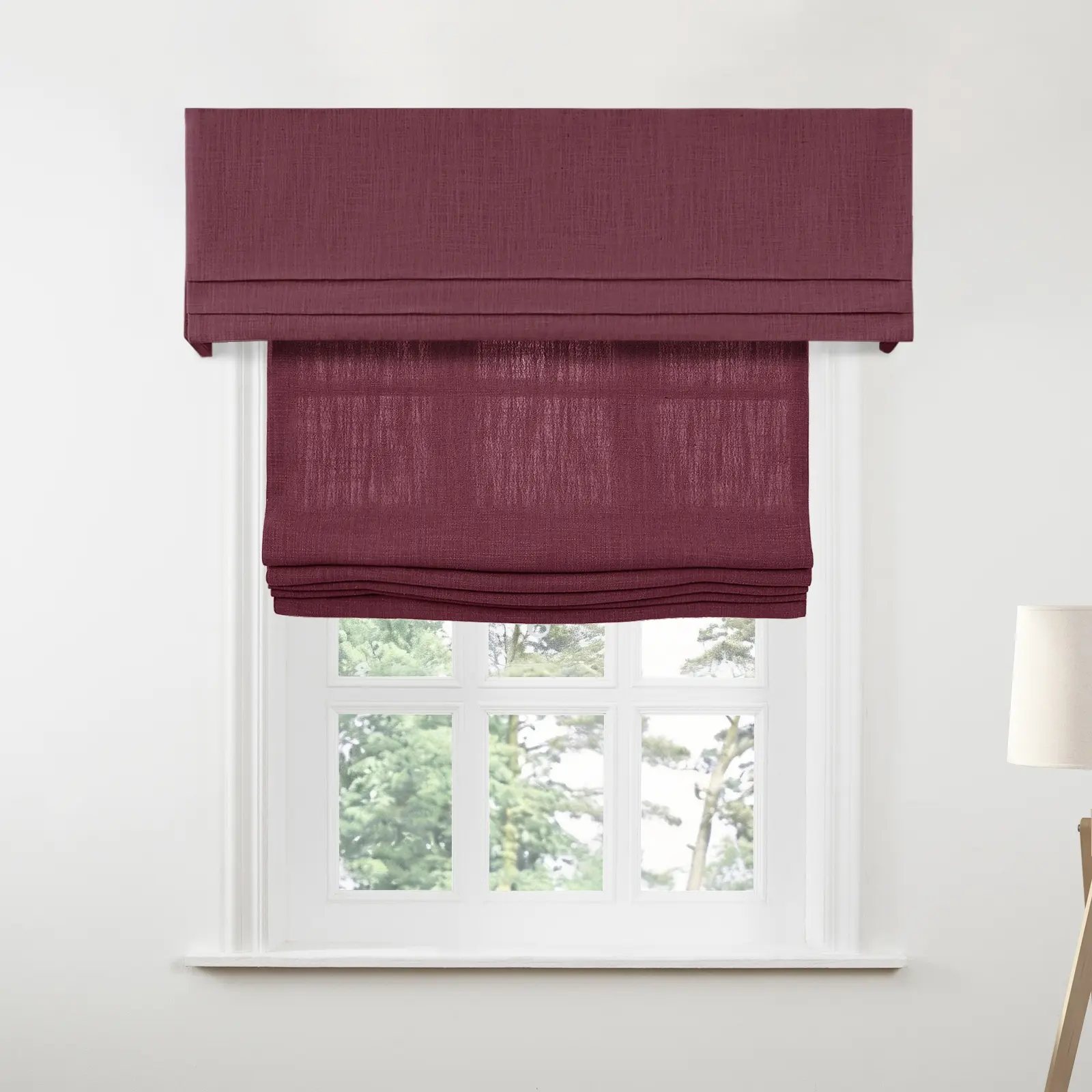 Liz Linen Board Mounted Flat Roman Valance - Image 155