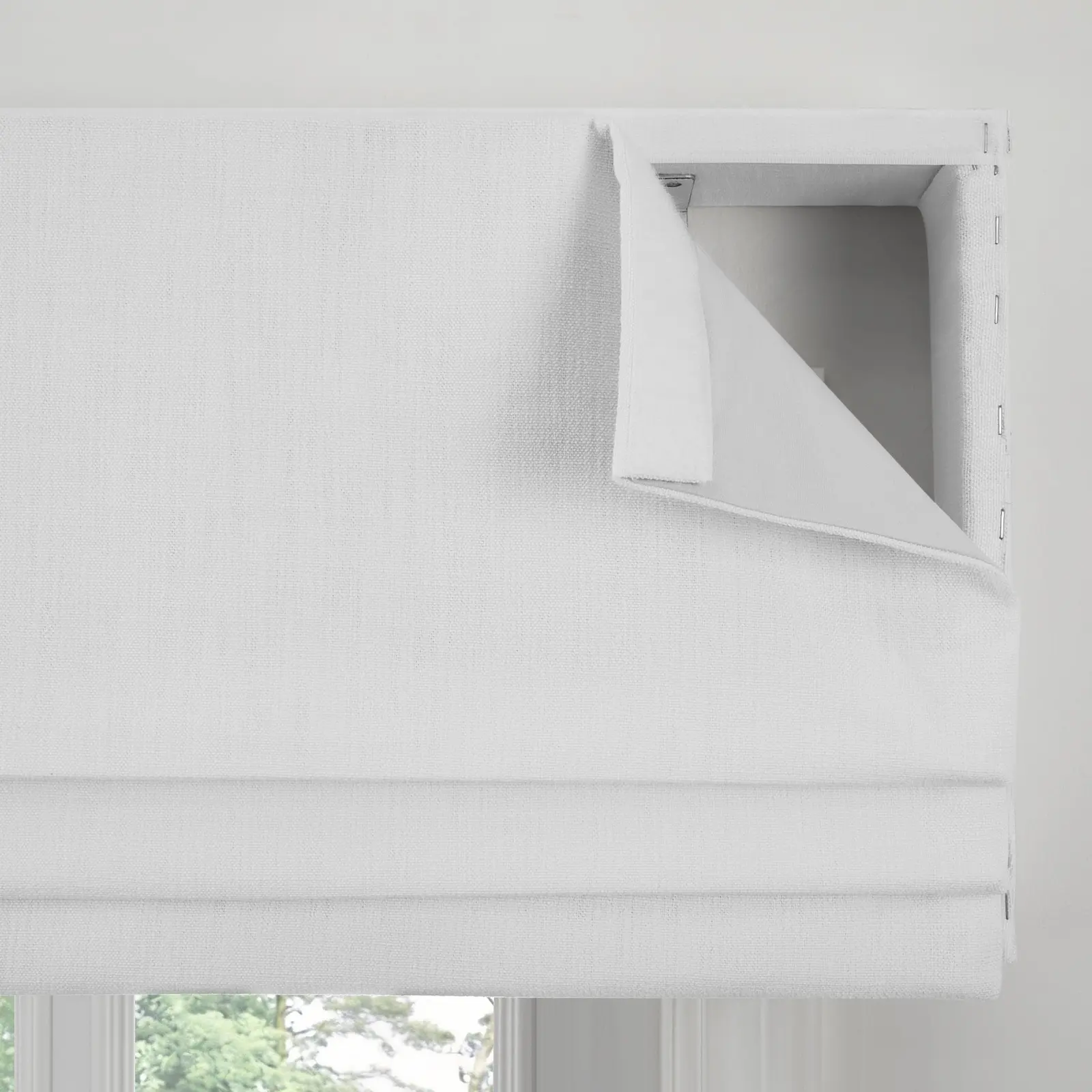 Liz Linen Board Mounted Flat Roman Valance - Image 179