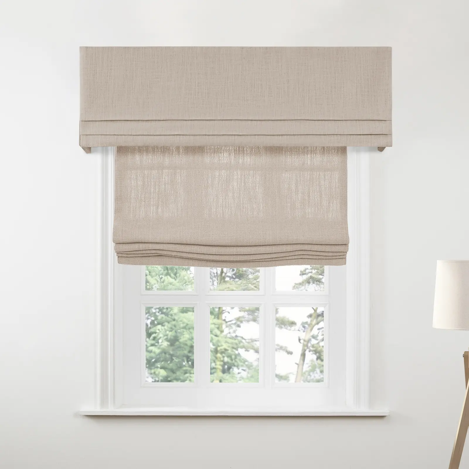 Liz Linen Board Mounted Flat Roman Valance - Image 186