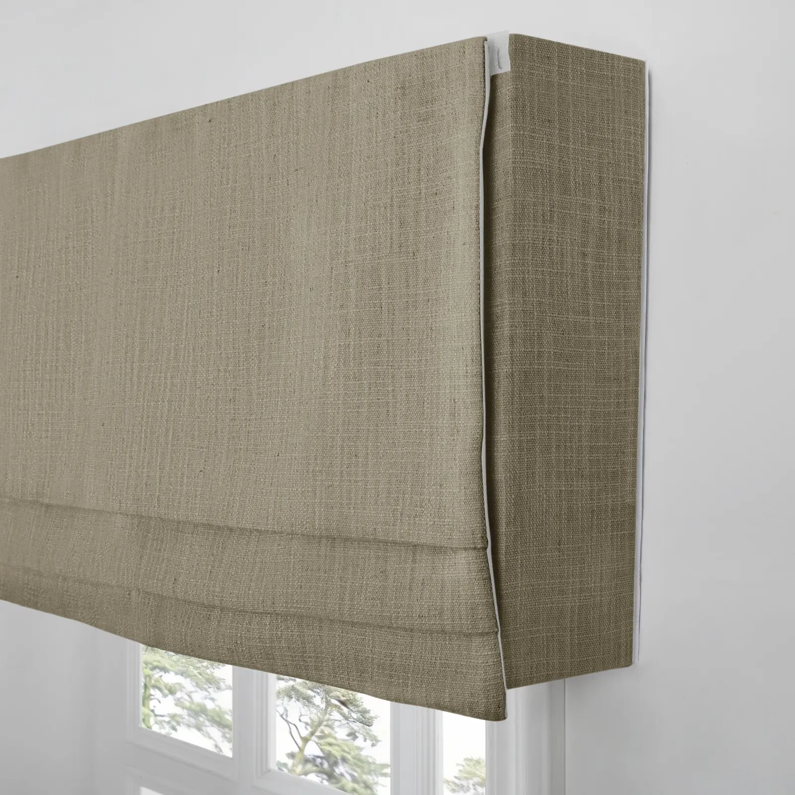 Liz Linen Board Mounted Flat Roman Valance - Image 188