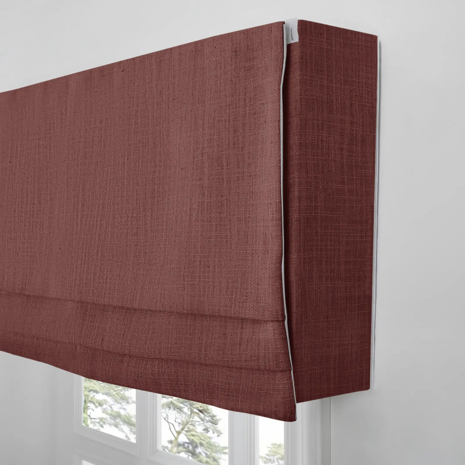 Liz Linen Board Mounted Flat Roman Valance - Image 41