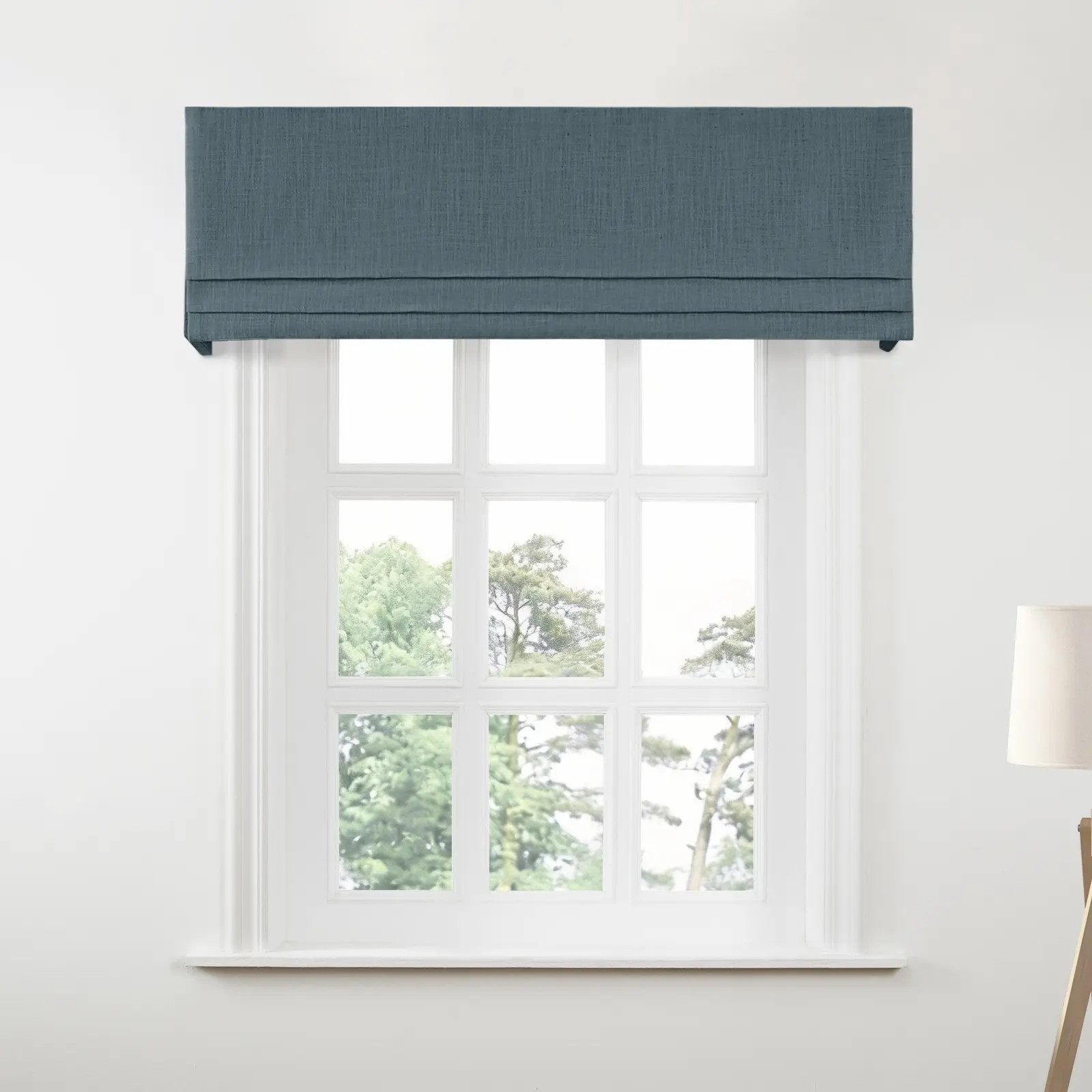 Liz Linen Board Mounted Flat Roman Valance - Image 5