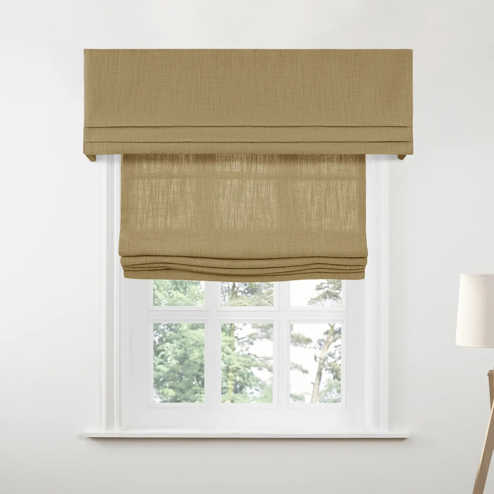 Liz Linen Board Mounted Flat Roman Valance - Image 90