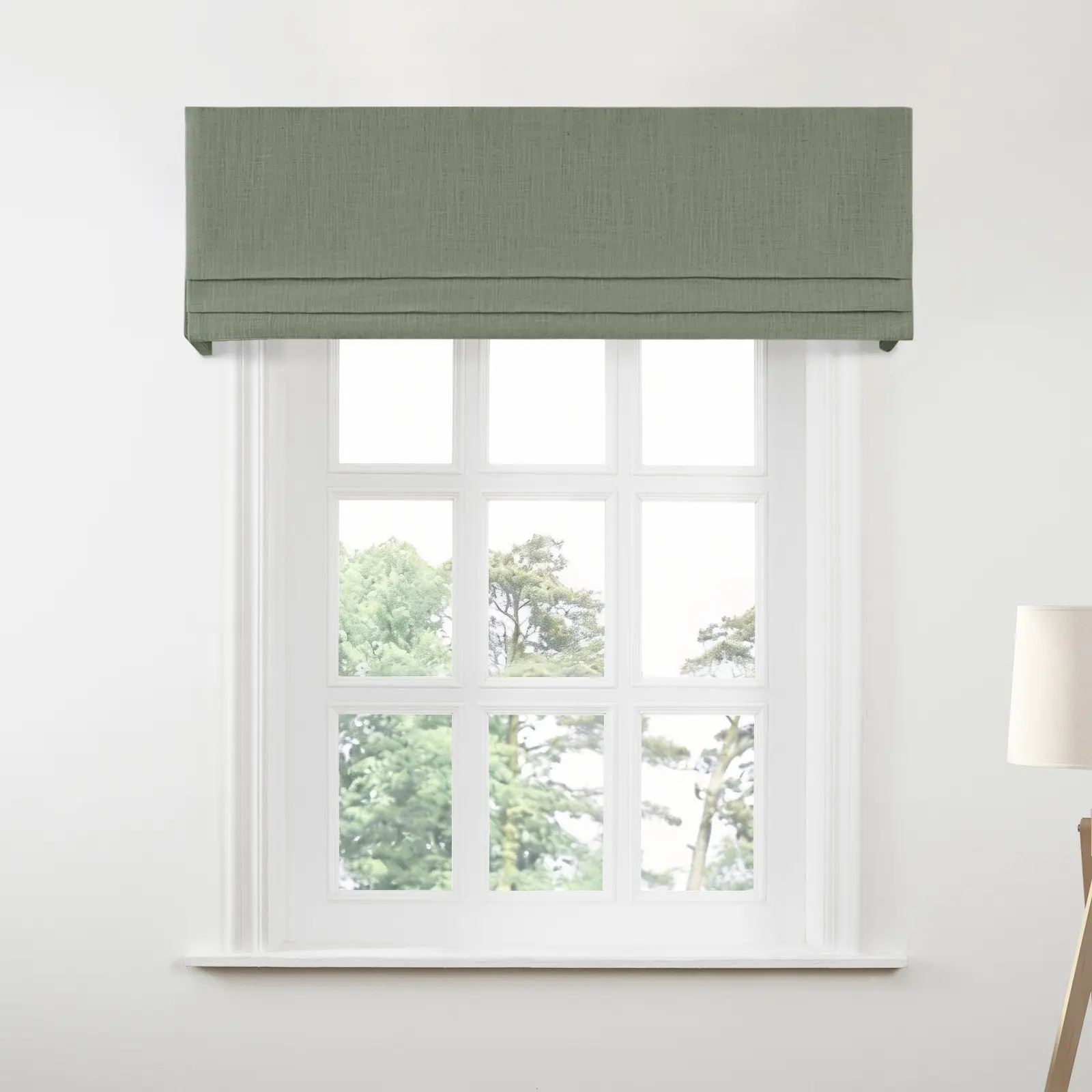 Liz Linen Board Mounted Flat Roman Valance - Image 96