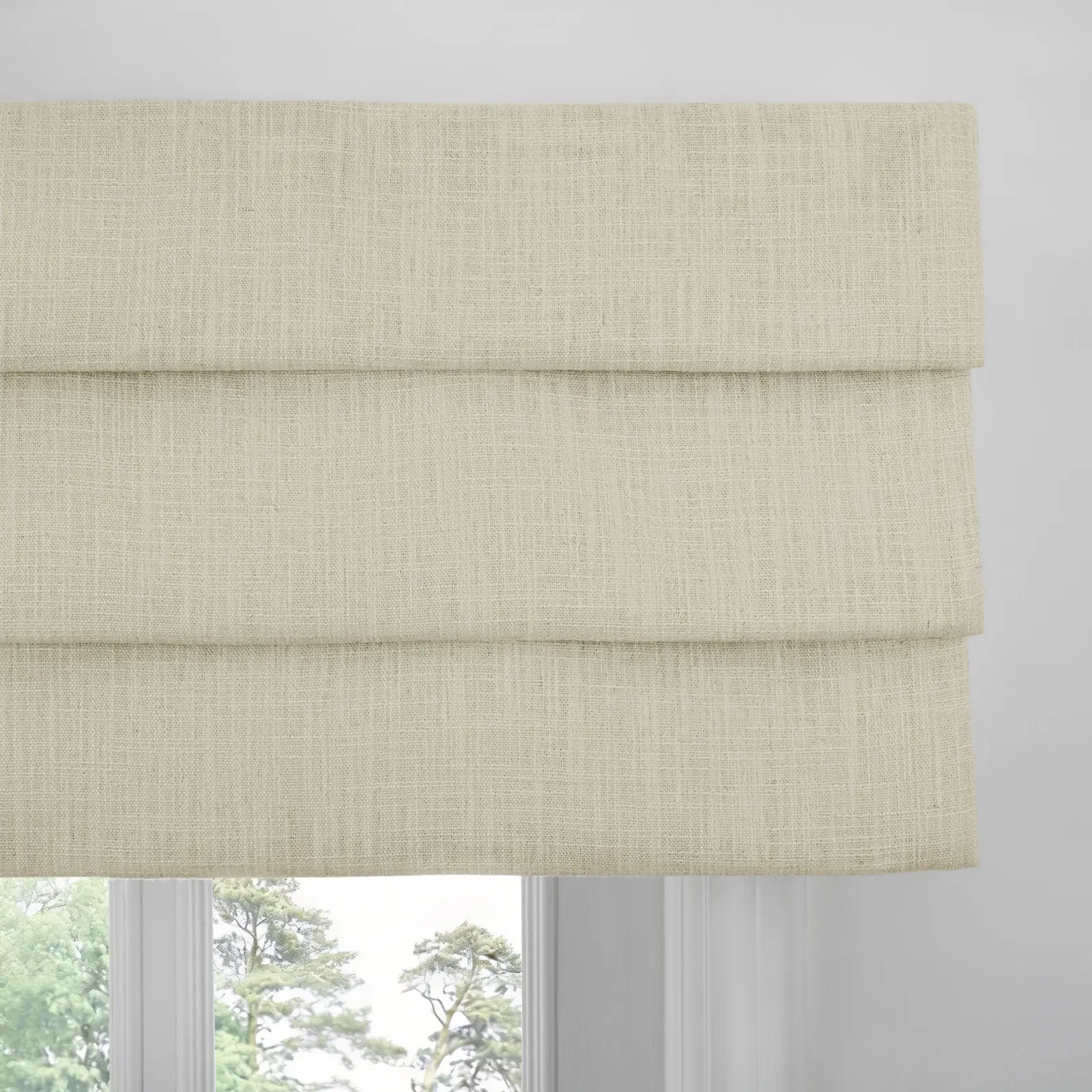 Liz Linen Board Mounted Hobbled Roman Valance - Image 103