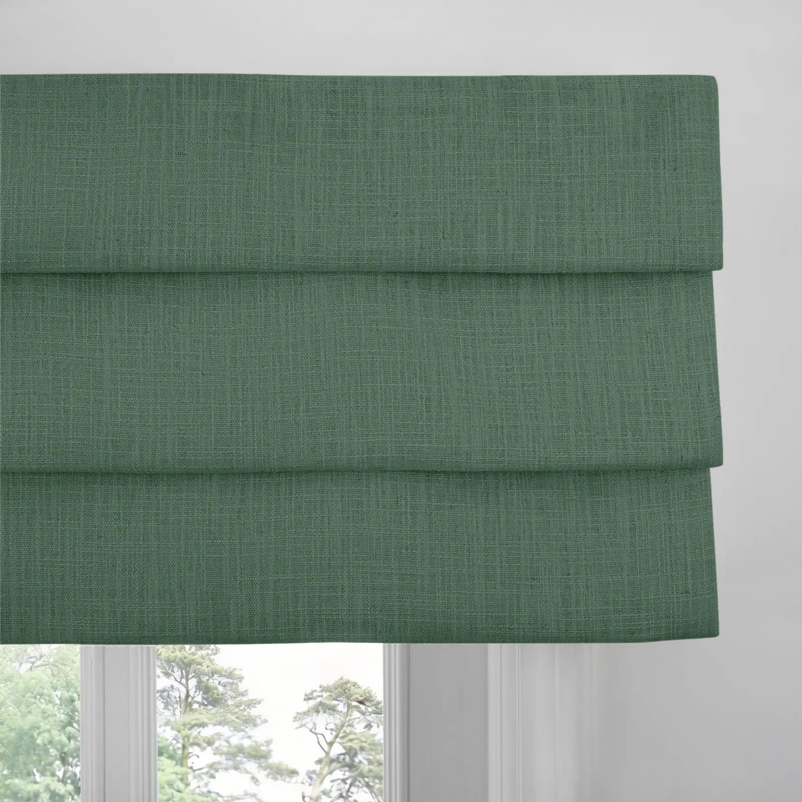 Liz Linen Board Mounted Hobbled Roman Valance - Image 133
