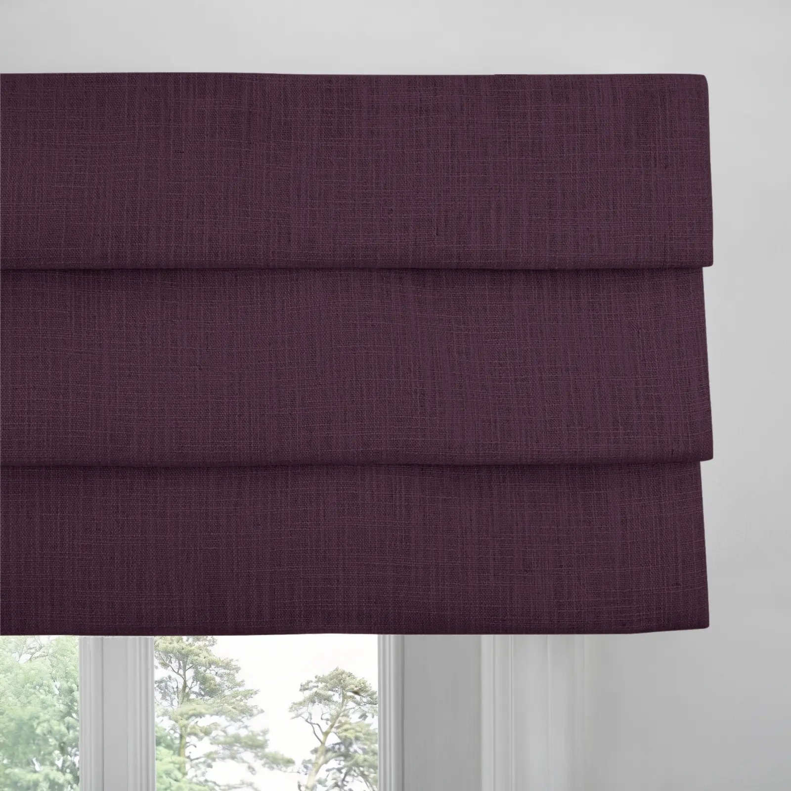 Liz Linen Board Mounted Hobbled Roman Valance - Image 143