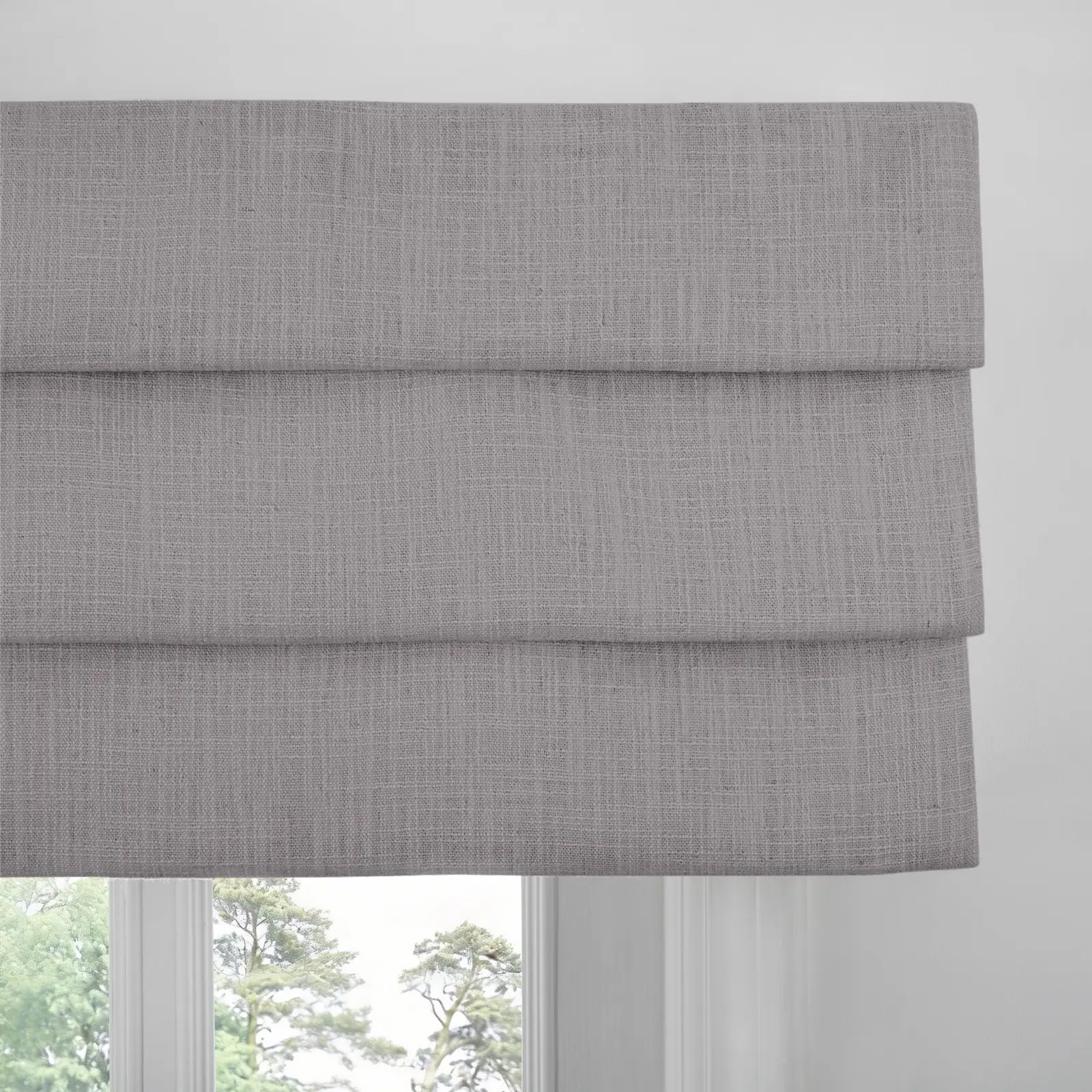 Liz Linen Board Mounted Hobbled Roman Valance - Image 158