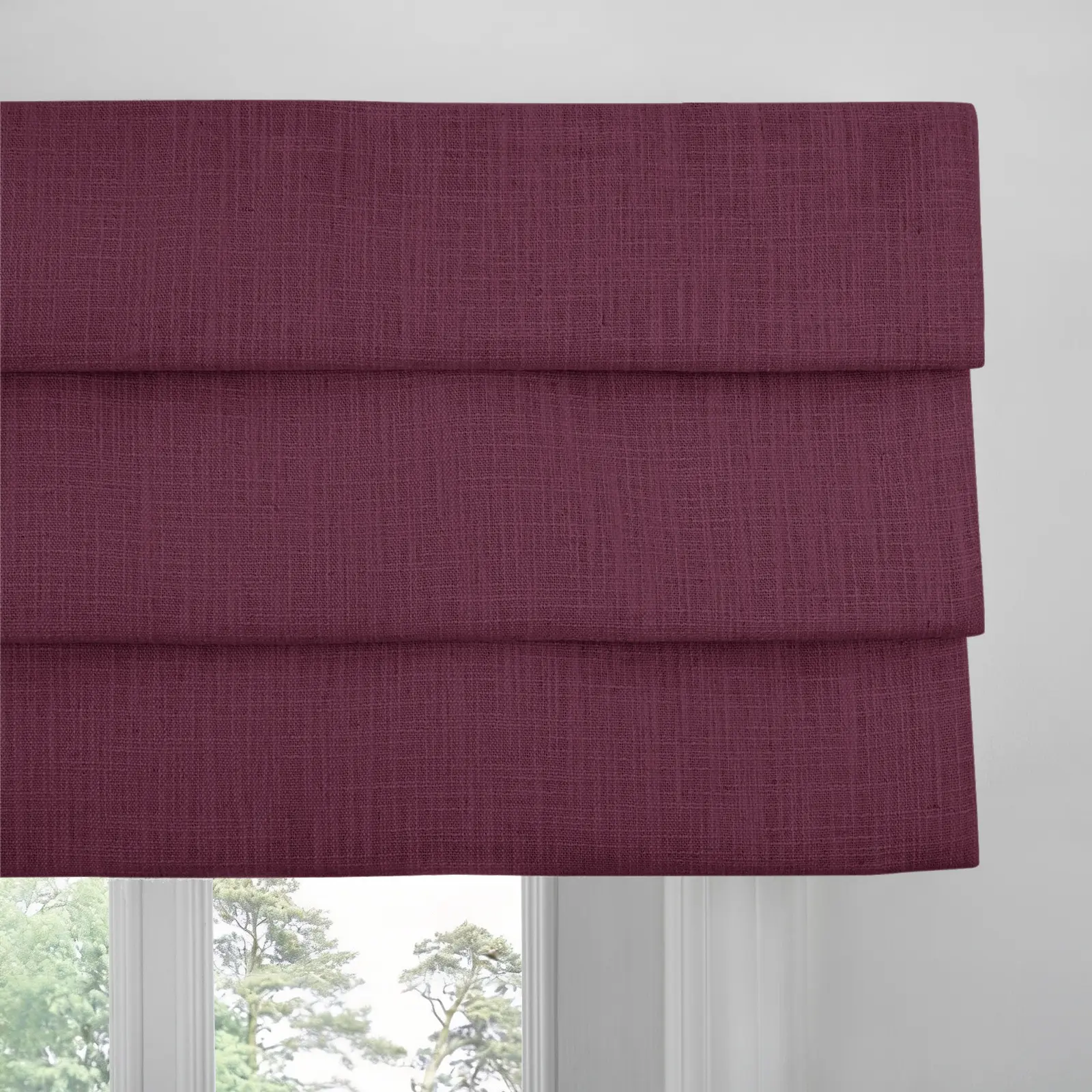 Liz Linen Board Mounted Hobbled Roman Valance - Image 20