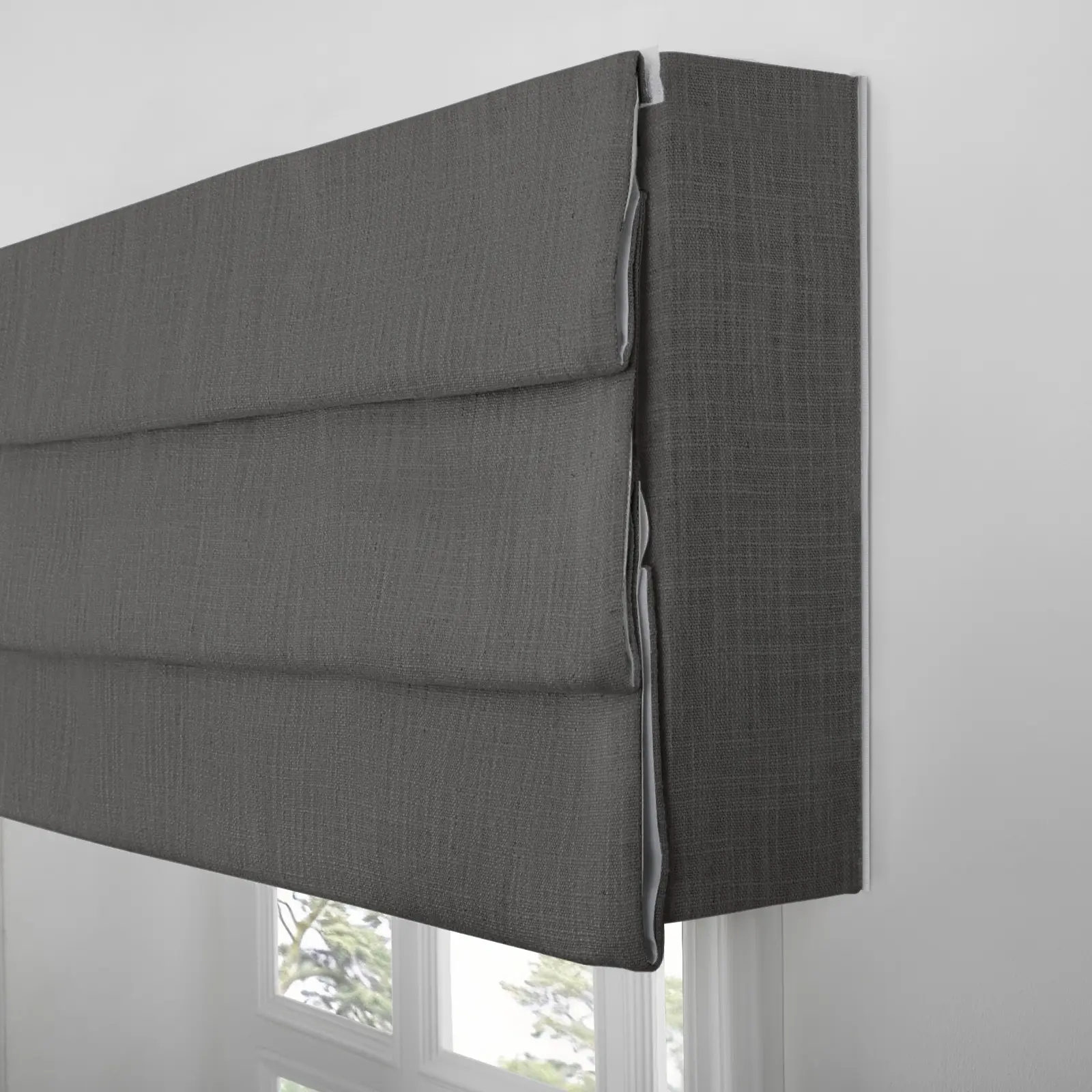 Liz Linen Board Mounted Hobbled Roman Valance - Image 29