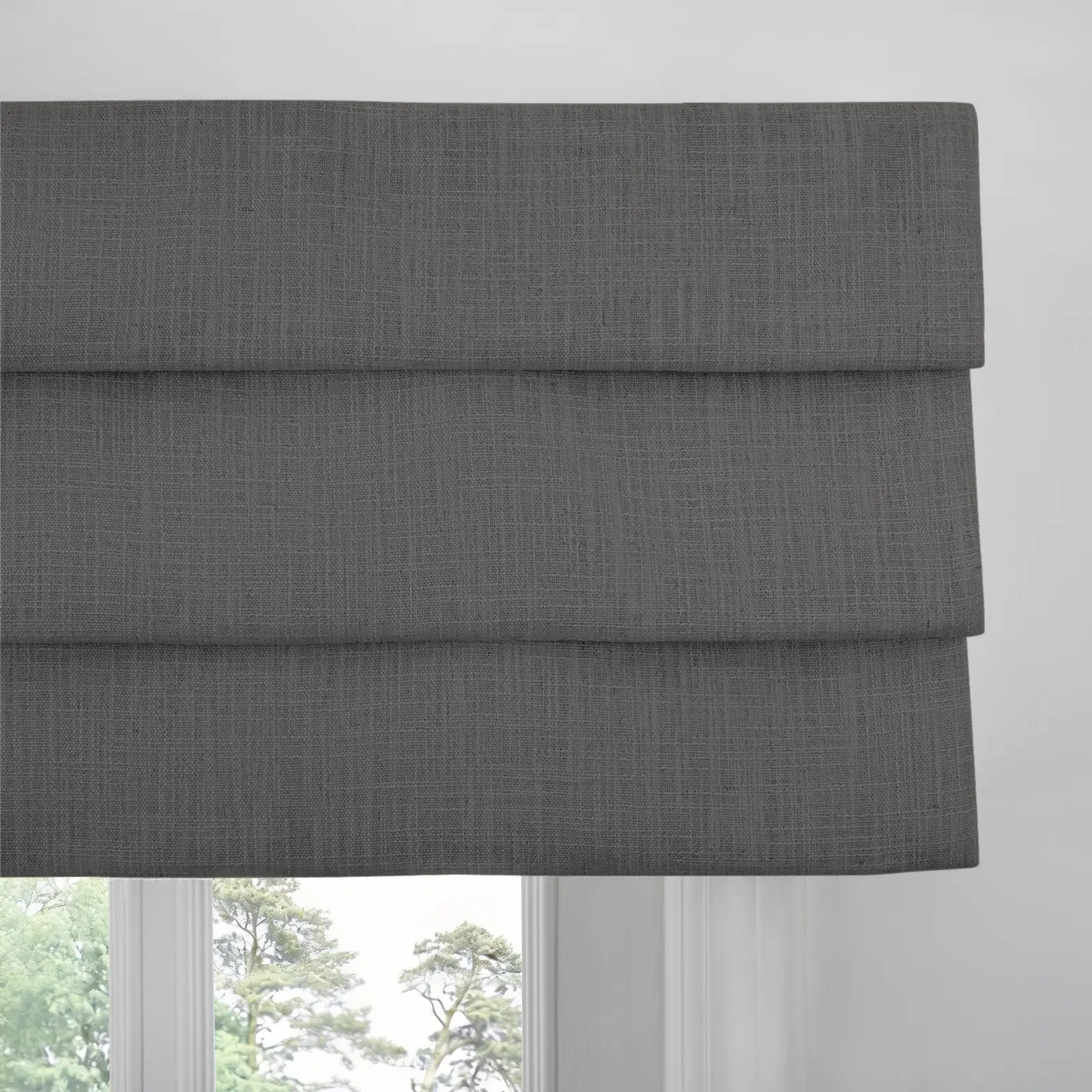 Liz Linen Board Mounted Hobbled Roman Valance - Image 30