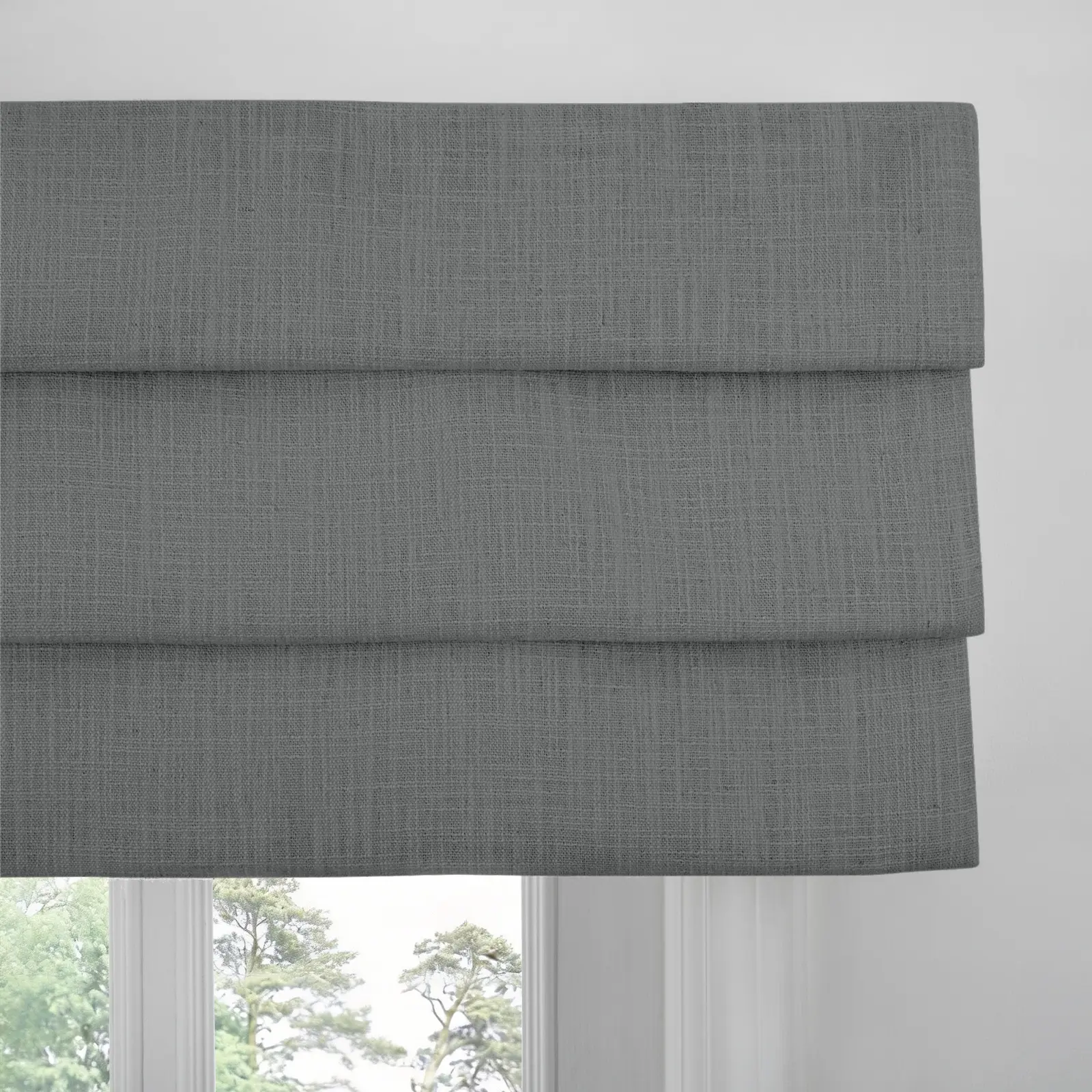 Liz Linen Board Mounted Hobbled Roman Valance - Image 45