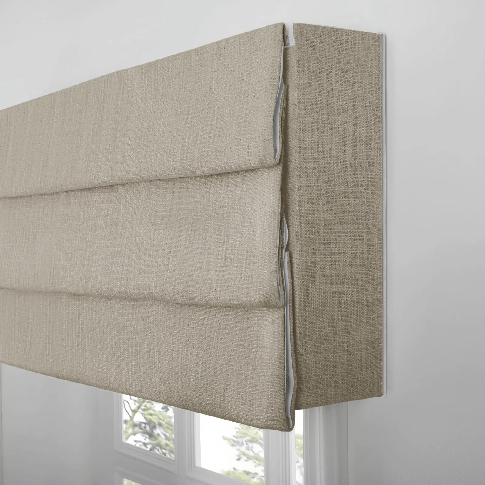 Liz Linen Board Mounted Hobbled Roman Valance - Image 73