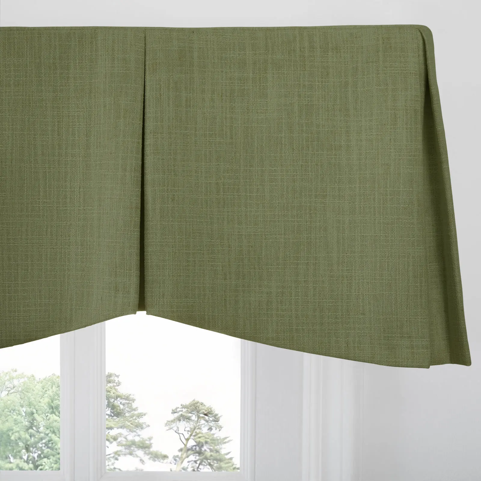 Liz Linen Board Mounted Scalloped Valance - Image 199