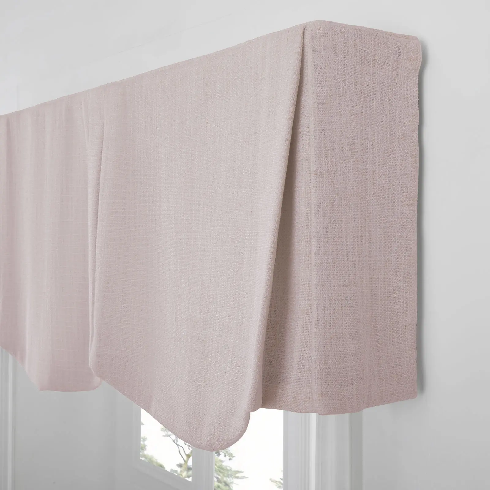 Liz Linen Board Mounted Scalloped Valance - Image 58