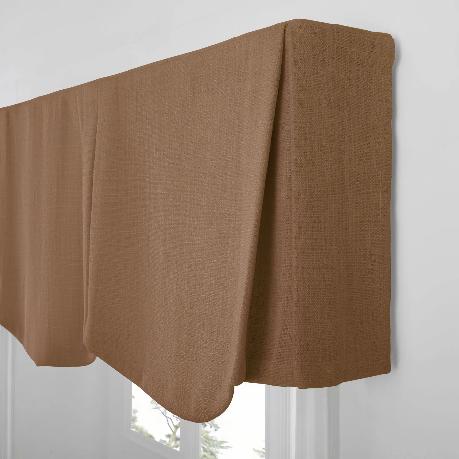 Liz Linen Board Mounted Scalloped Valance - Image 78