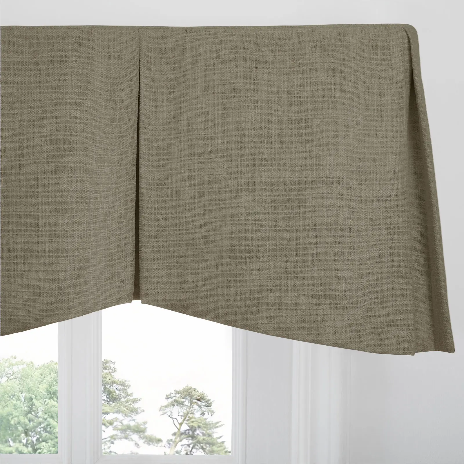 Liz Linen Board Mounted Shaped Valance - Image 113