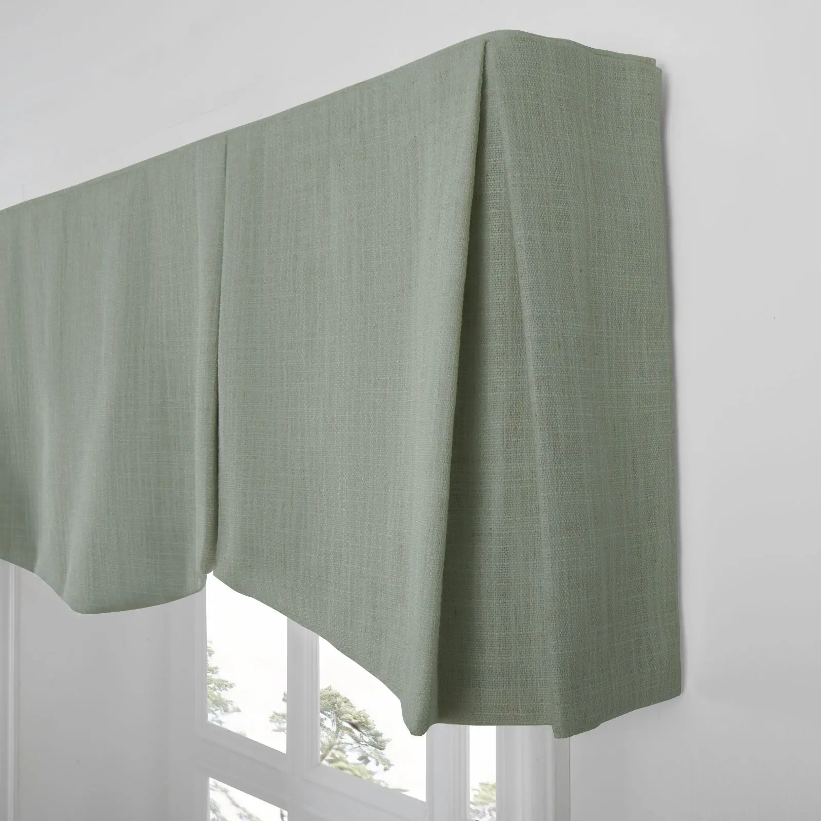 Liz Linen Board Mounted Shaped Valance - Image 125