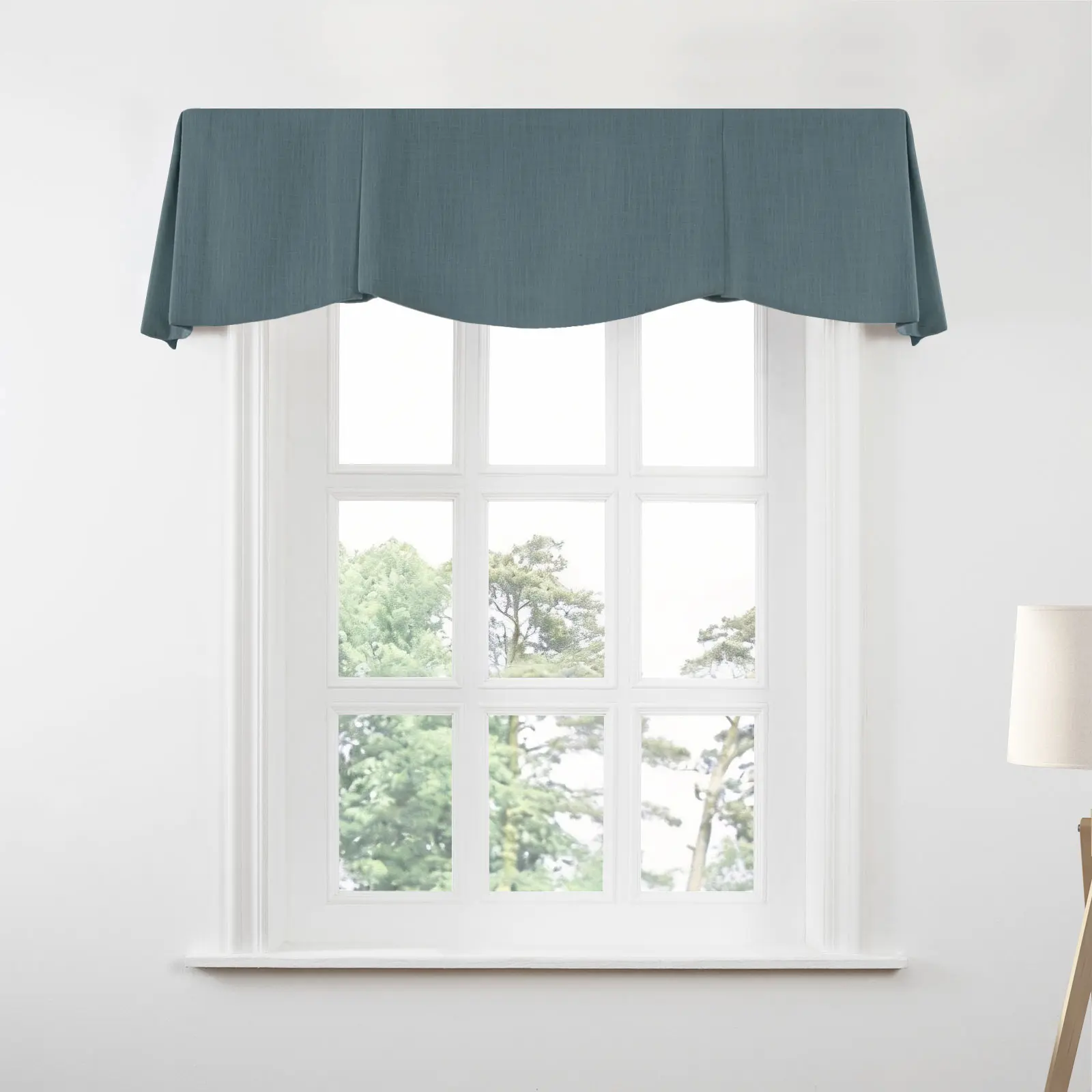 Liz Linen Board Mounted Shaped Valance - Image 13