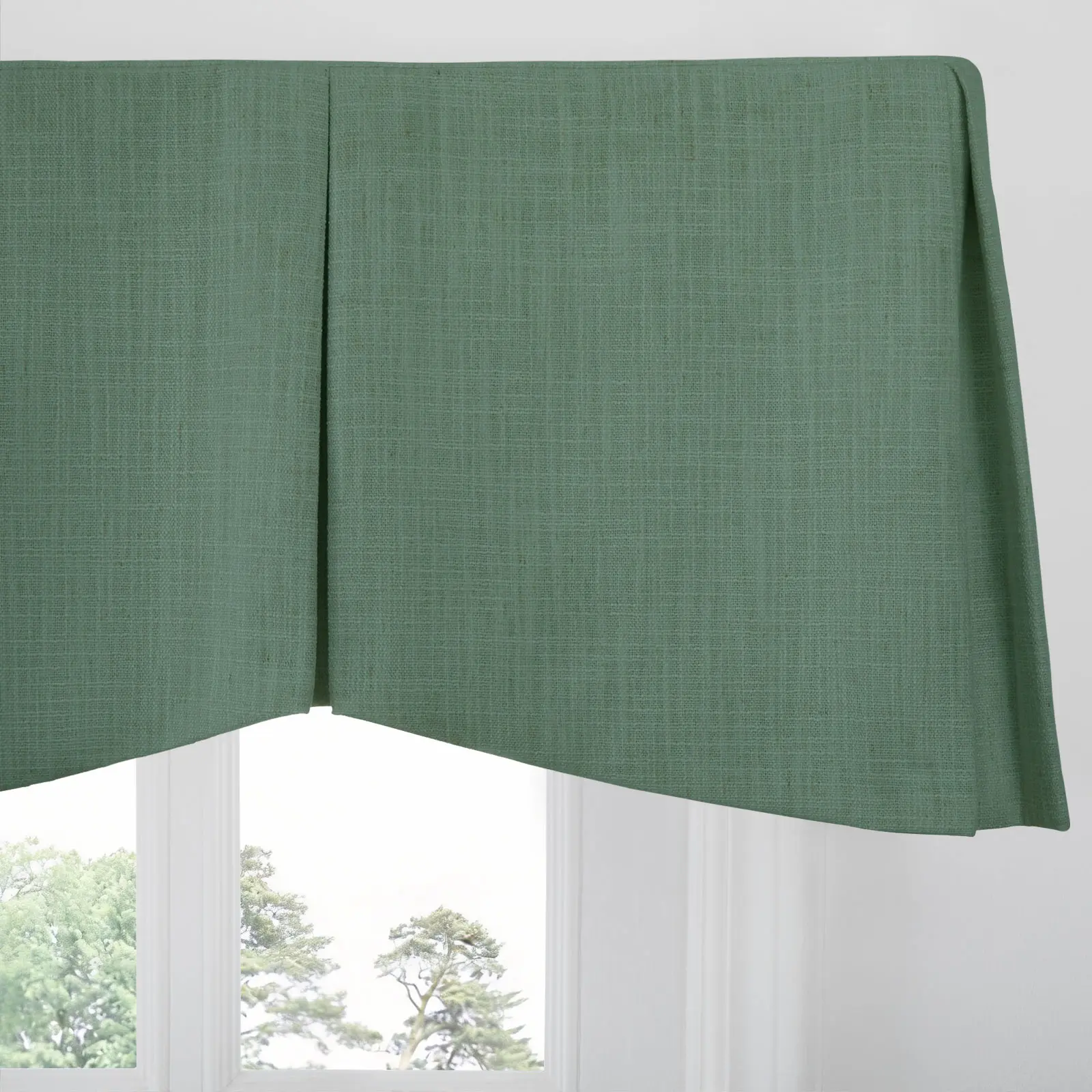Liz Linen Board Mounted Shaped Valance - Image 133
