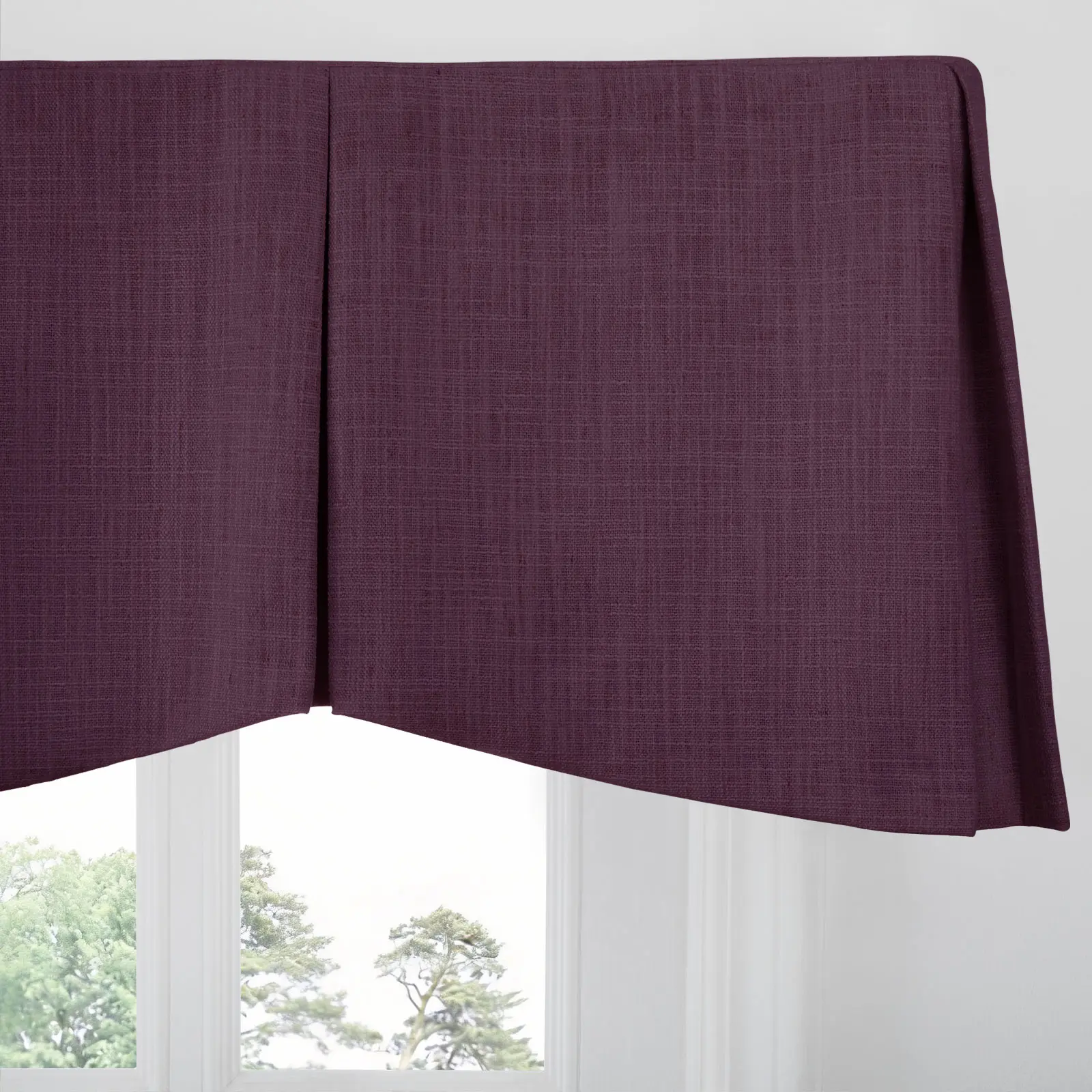 Liz Linen Board Mounted Shaped Valance - Image 143