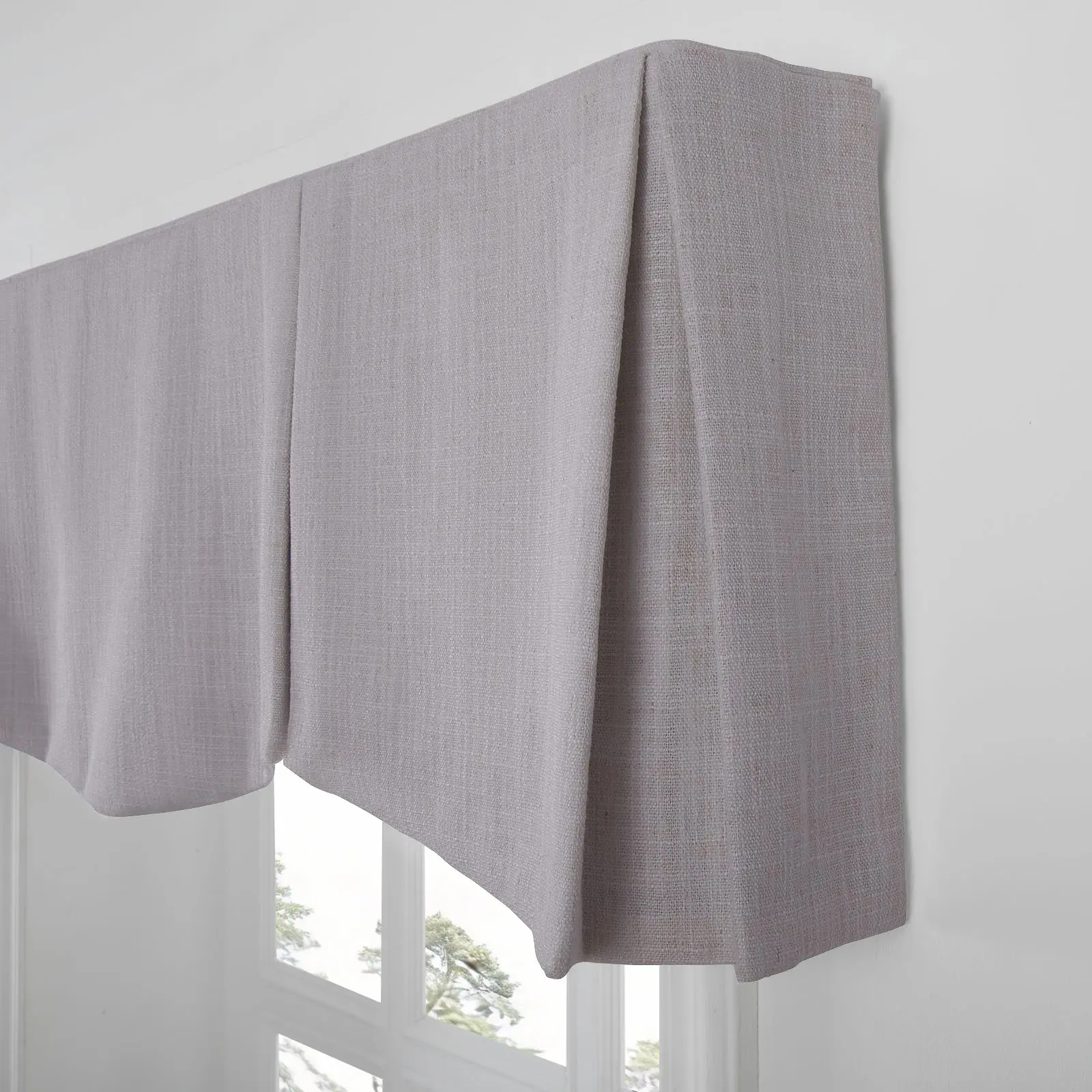 Liz Linen Board Mounted Shaped Valance - Image 160