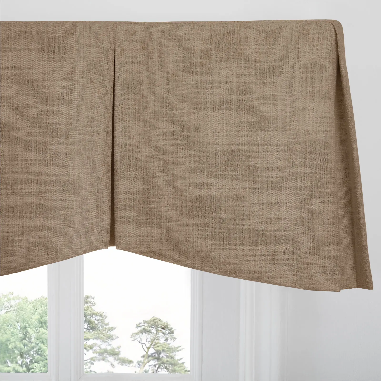 Liz Linen Board Mounted Shaped Valance - Image 163