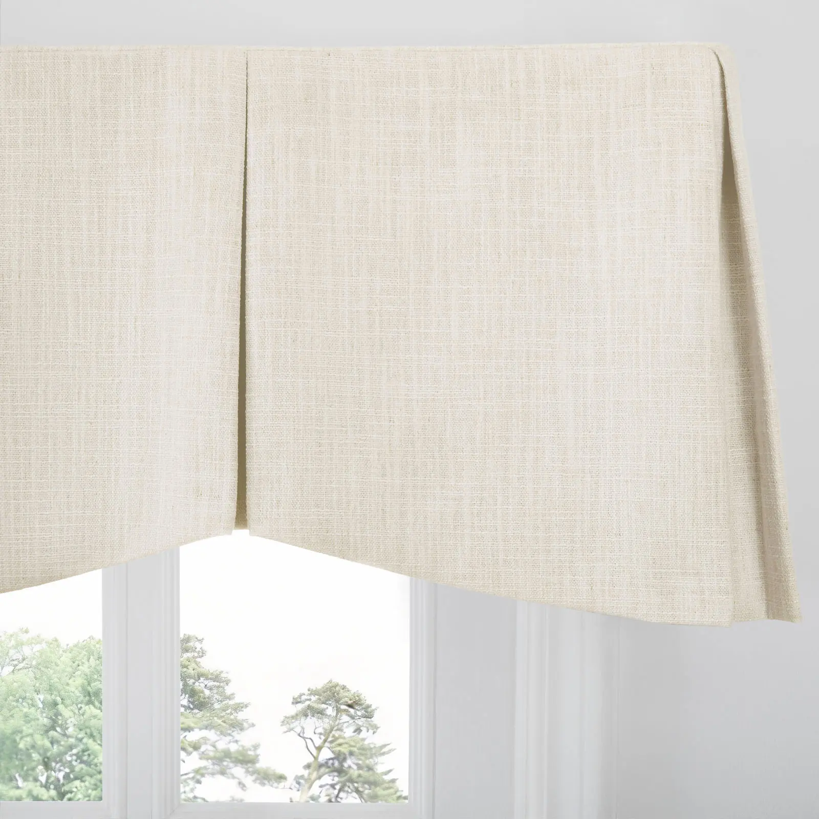 Liz Linen Board Mounted Shaped Valance - Image 168