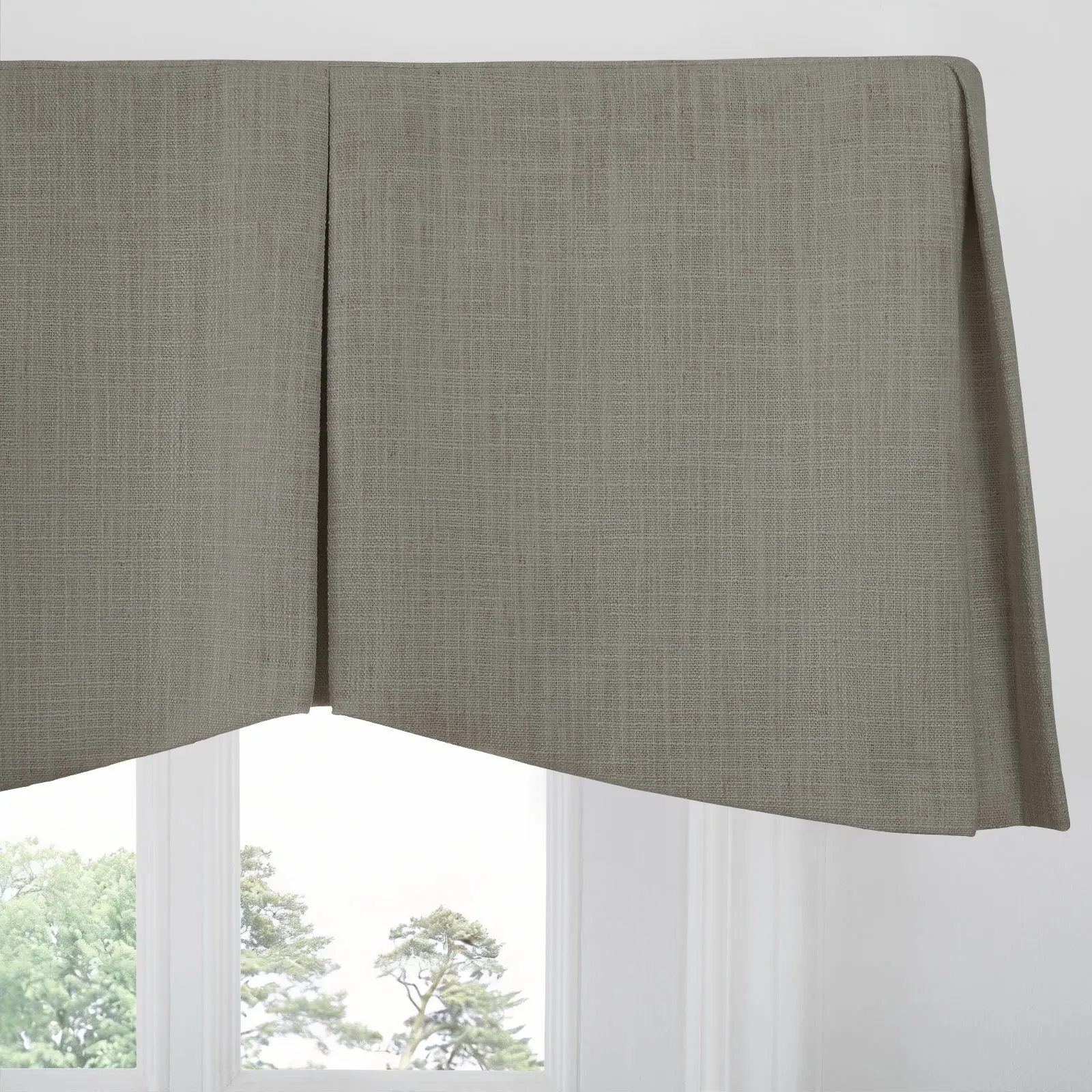 Liz Linen Board Mounted Shaped Valance - Image 173