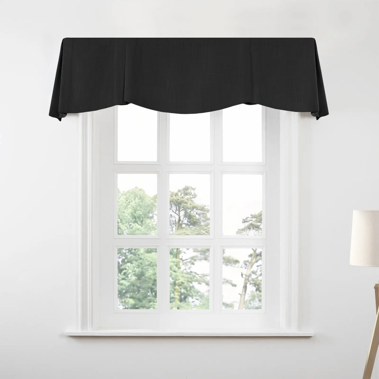 Liz Linen Board Mounted Shaped Valance - Image 18
