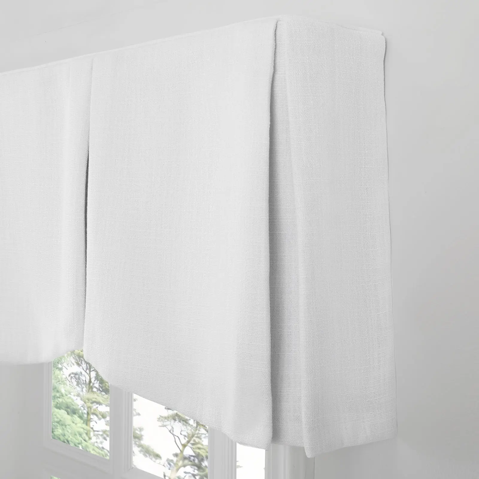 Liz Linen Board Mounted Shaped Valance - Image 180