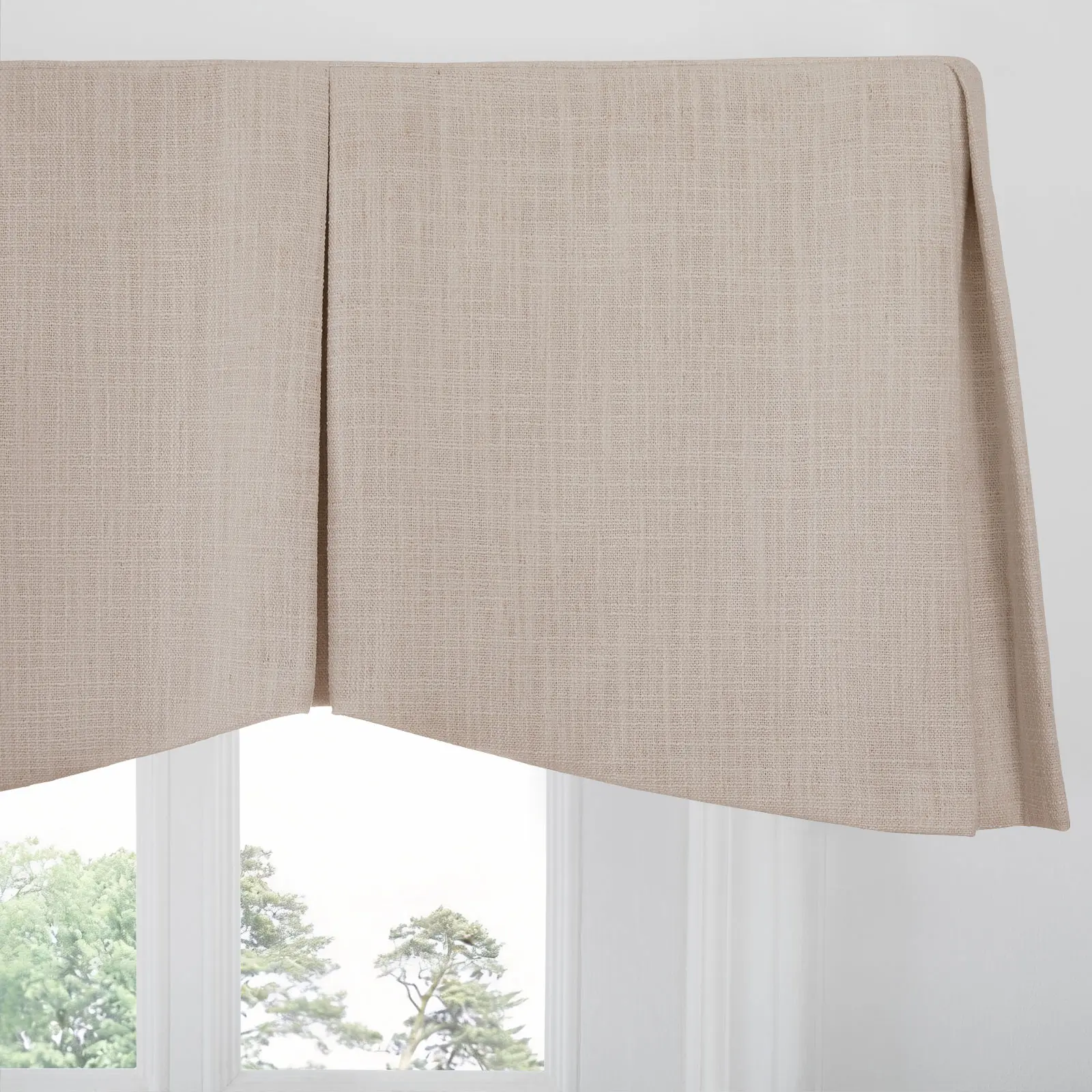 Liz Linen Board Mounted Shaped Valance - Image 184