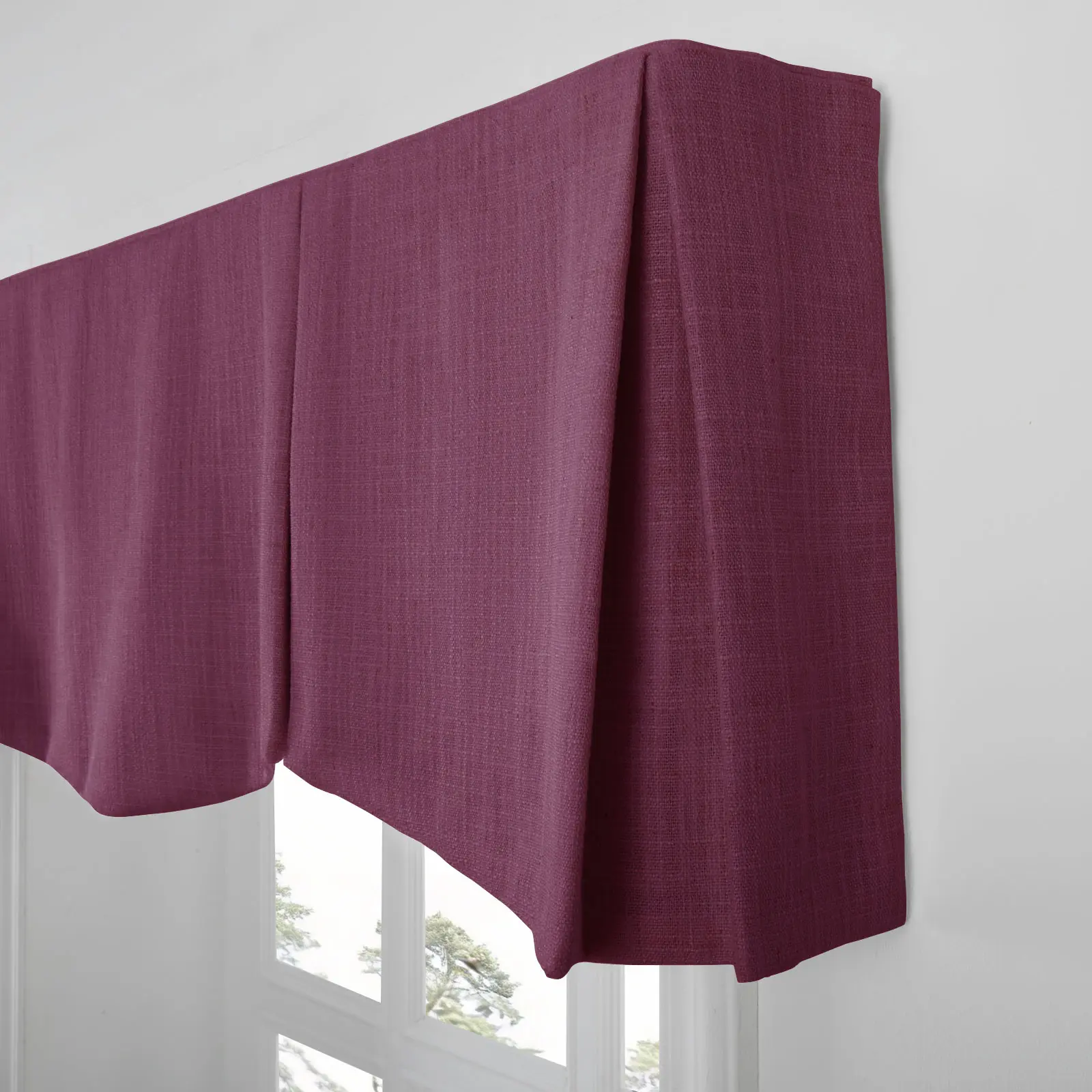 Liz Linen Board Mounted Shaped Valance - Image 26