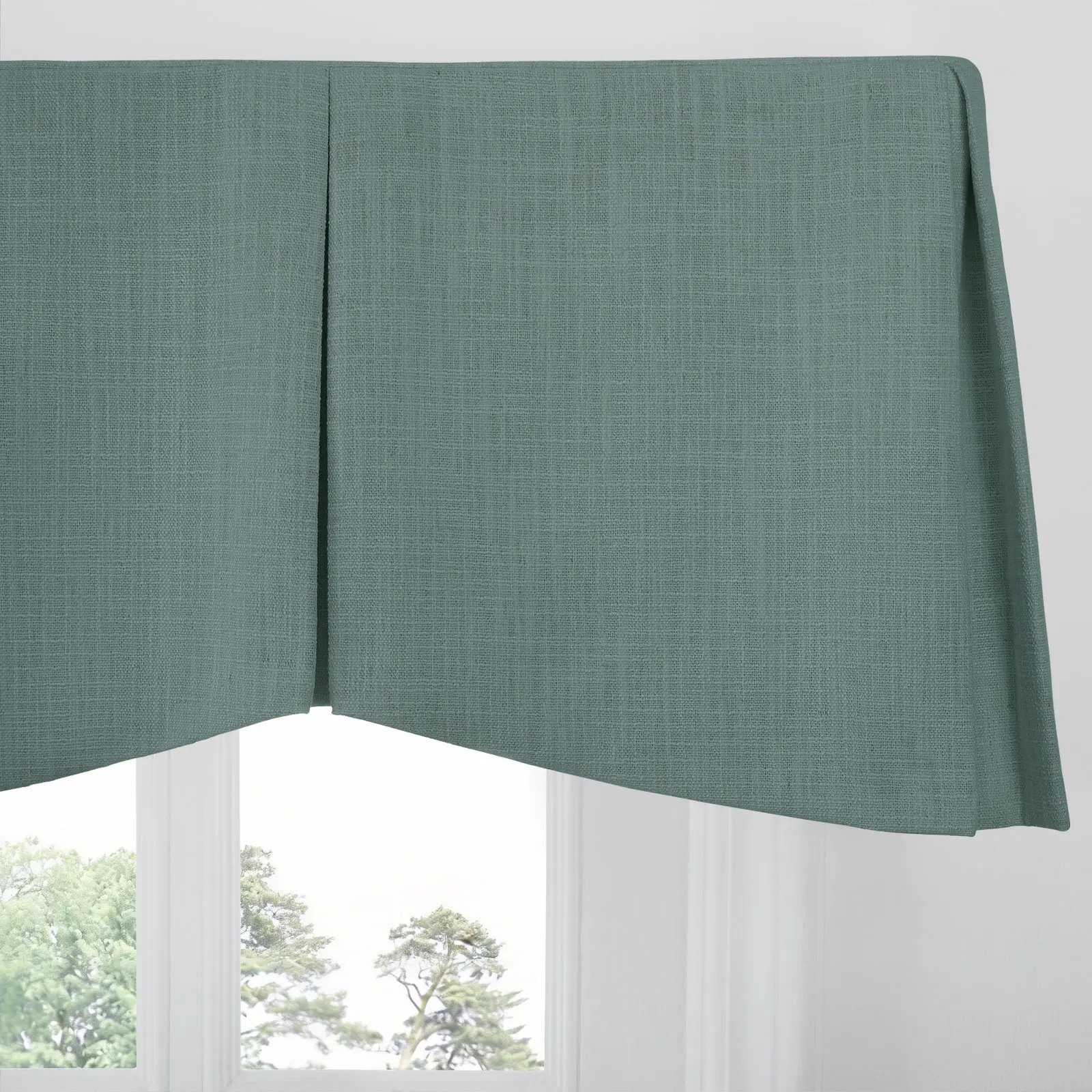 Liz Linen Board Mounted Shaped Valance - Image 54