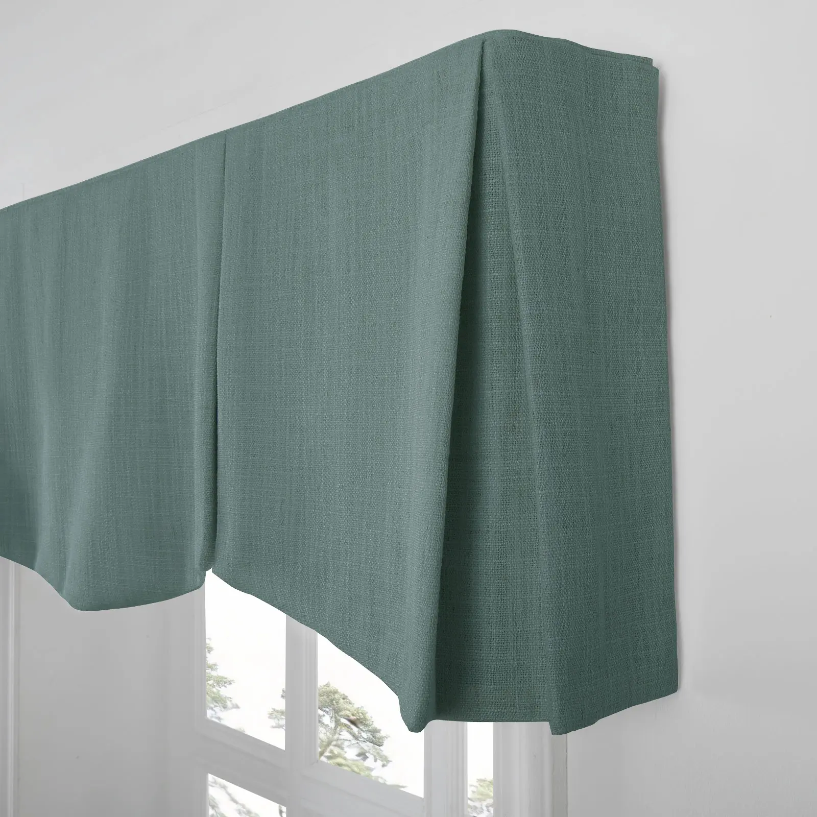Liz Linen Board Mounted Shaped Valance - Image 56