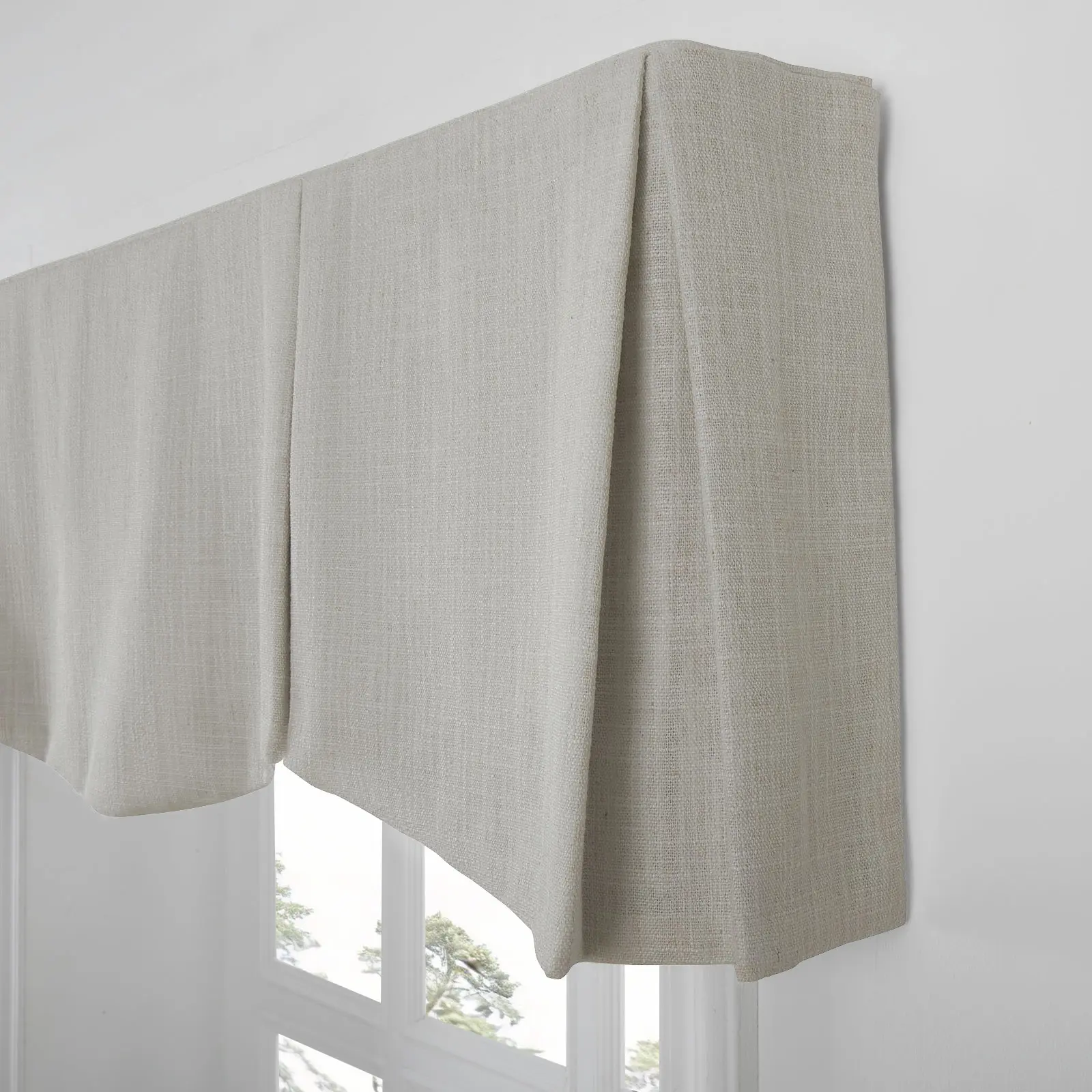 Liz Linen Board Mounted Shaped Valance - Image 66
