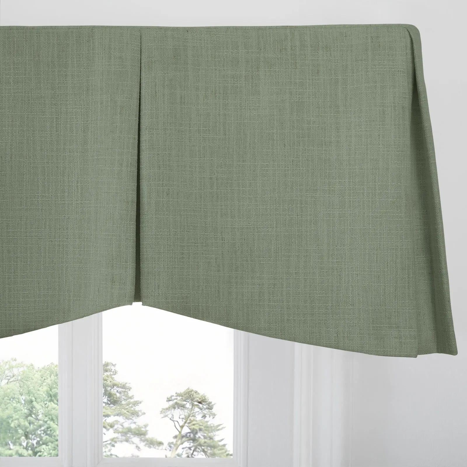 Liz Linen Board Mounted Shaped Valance - Image 98