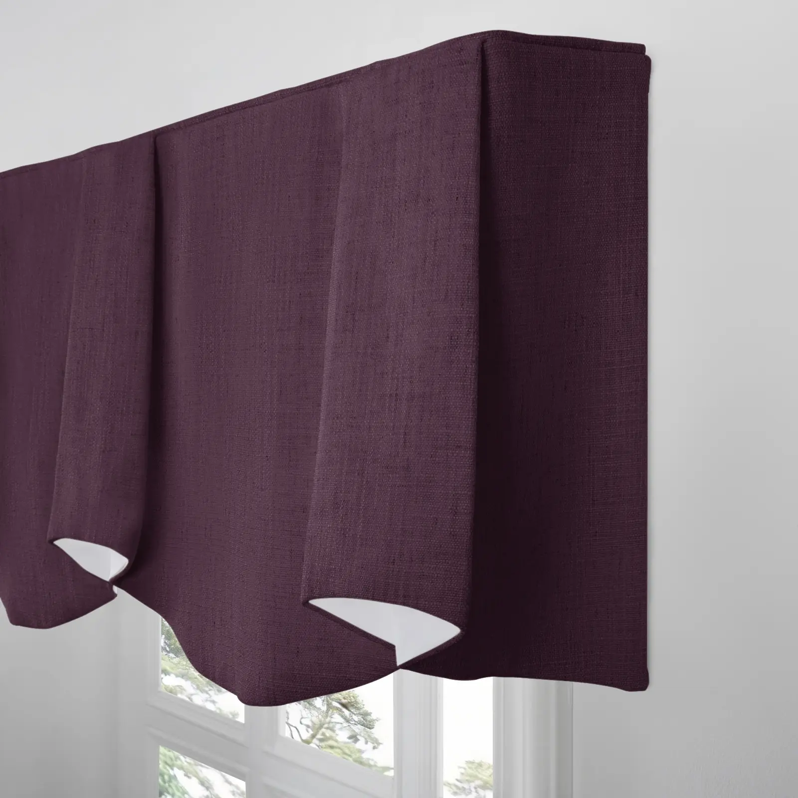 Liz Linen Board Mounted Sheffield Valance - Image 143