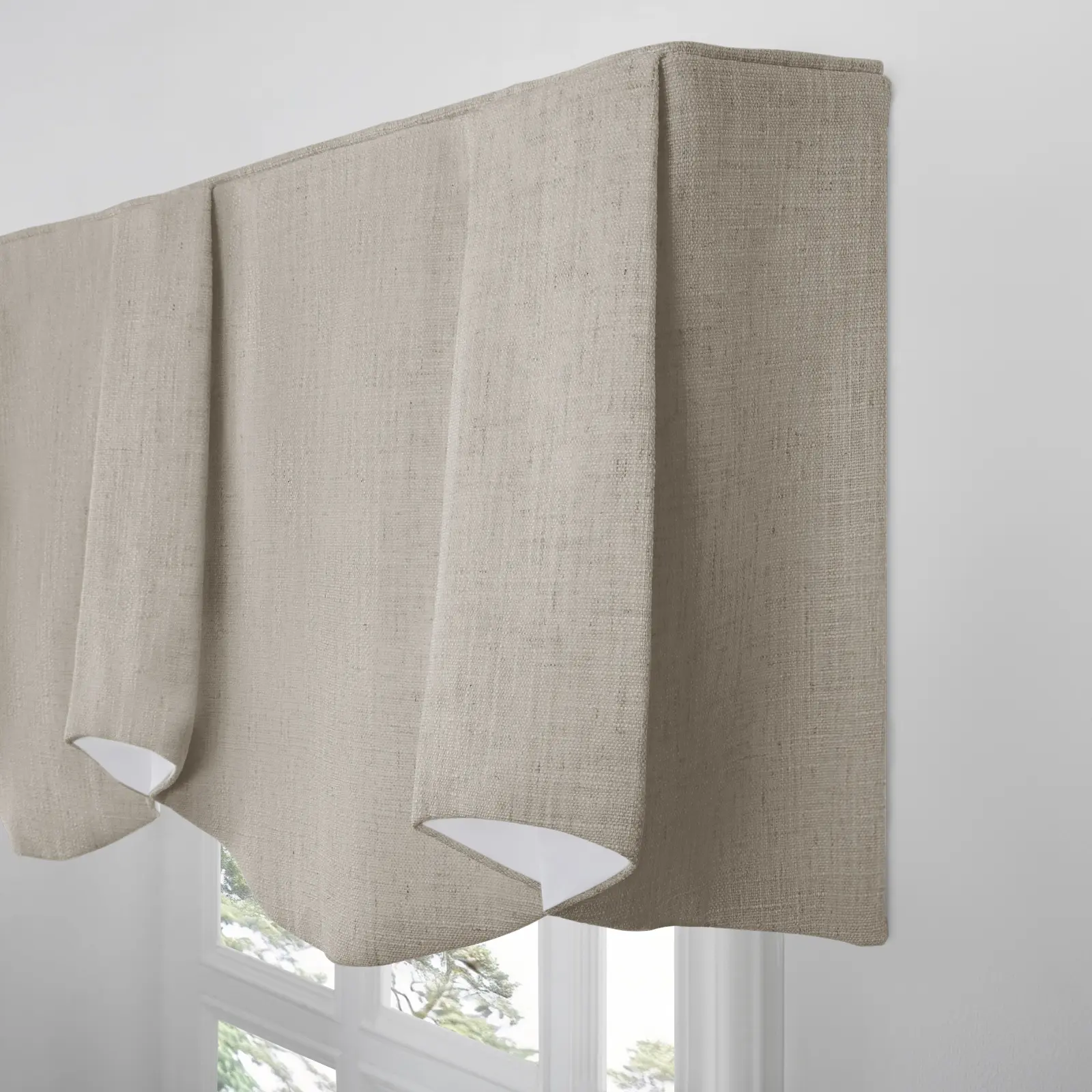 Liz Linen Board Mounted Sheffield Valance - Image 28