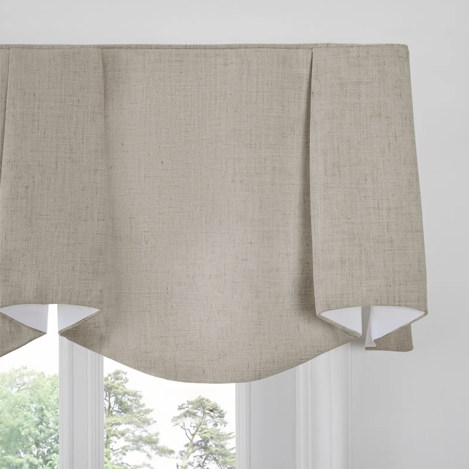 Liz Linen Board Mounted Sheffield Valance - Image 29