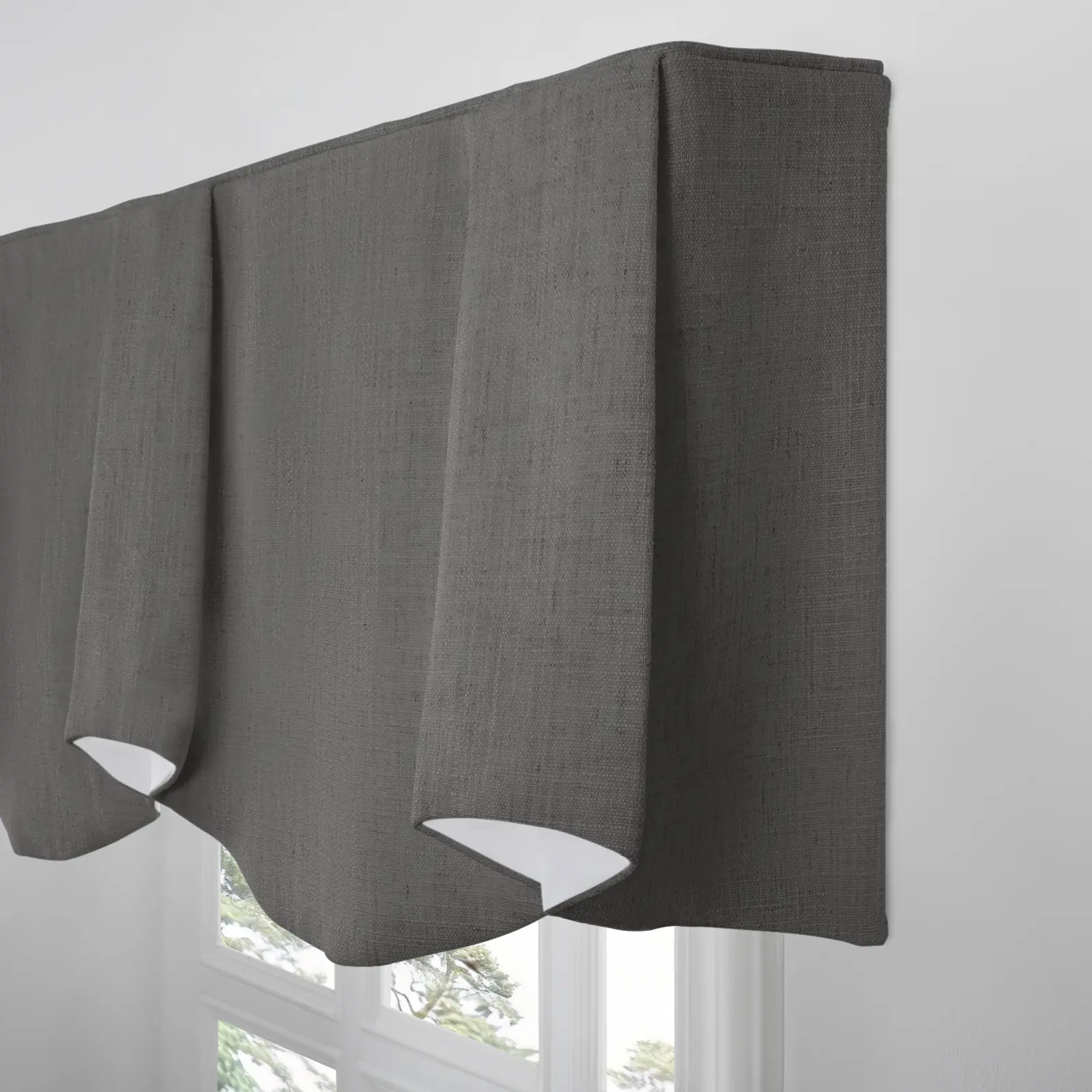 Liz Linen Board Mounted Sheffield Valance - Image 33