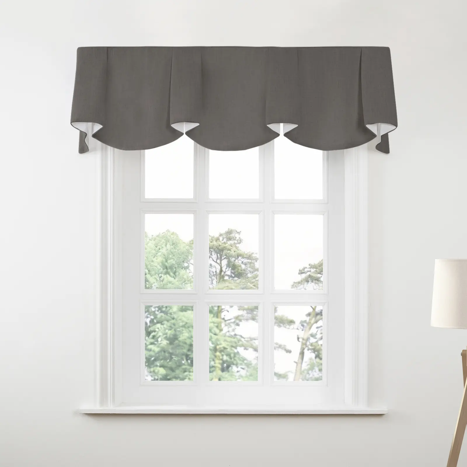 Liz Linen Board Mounted Sheffield Valance - Image 37