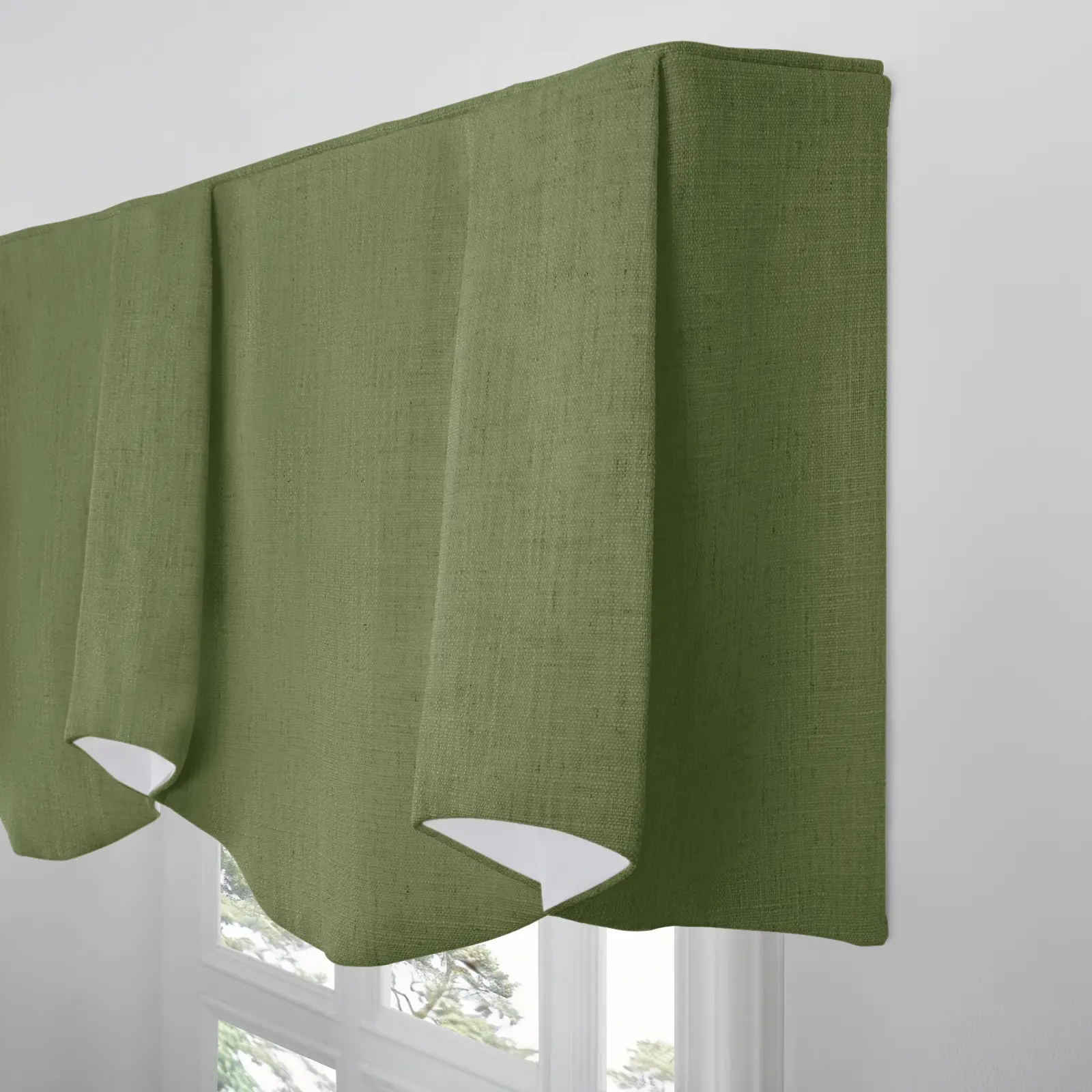 Liz Linen Board Mounted Sheffield Valance - Image 73