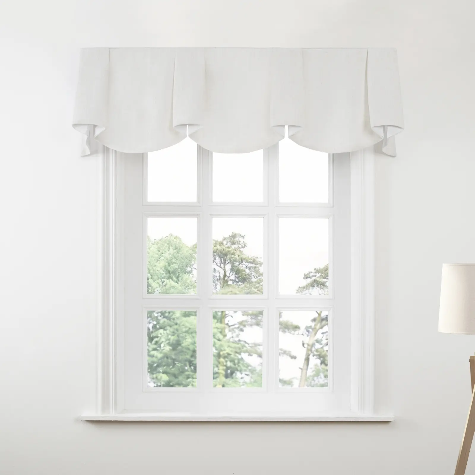 Liz Linen Board Mounted Sheffield Valance - Image 82