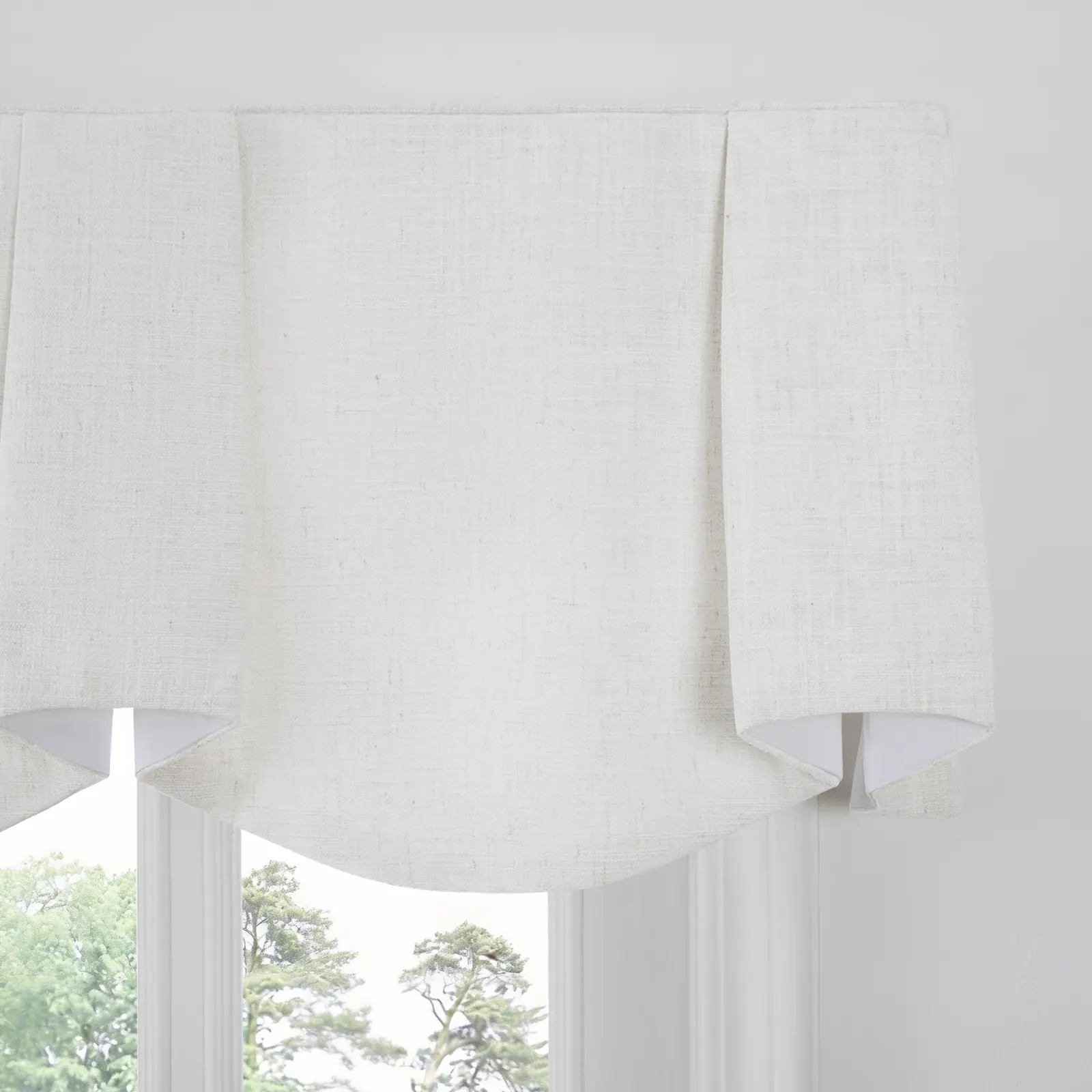 Liz Linen Board Mounted Sheffield Valance - Image 84